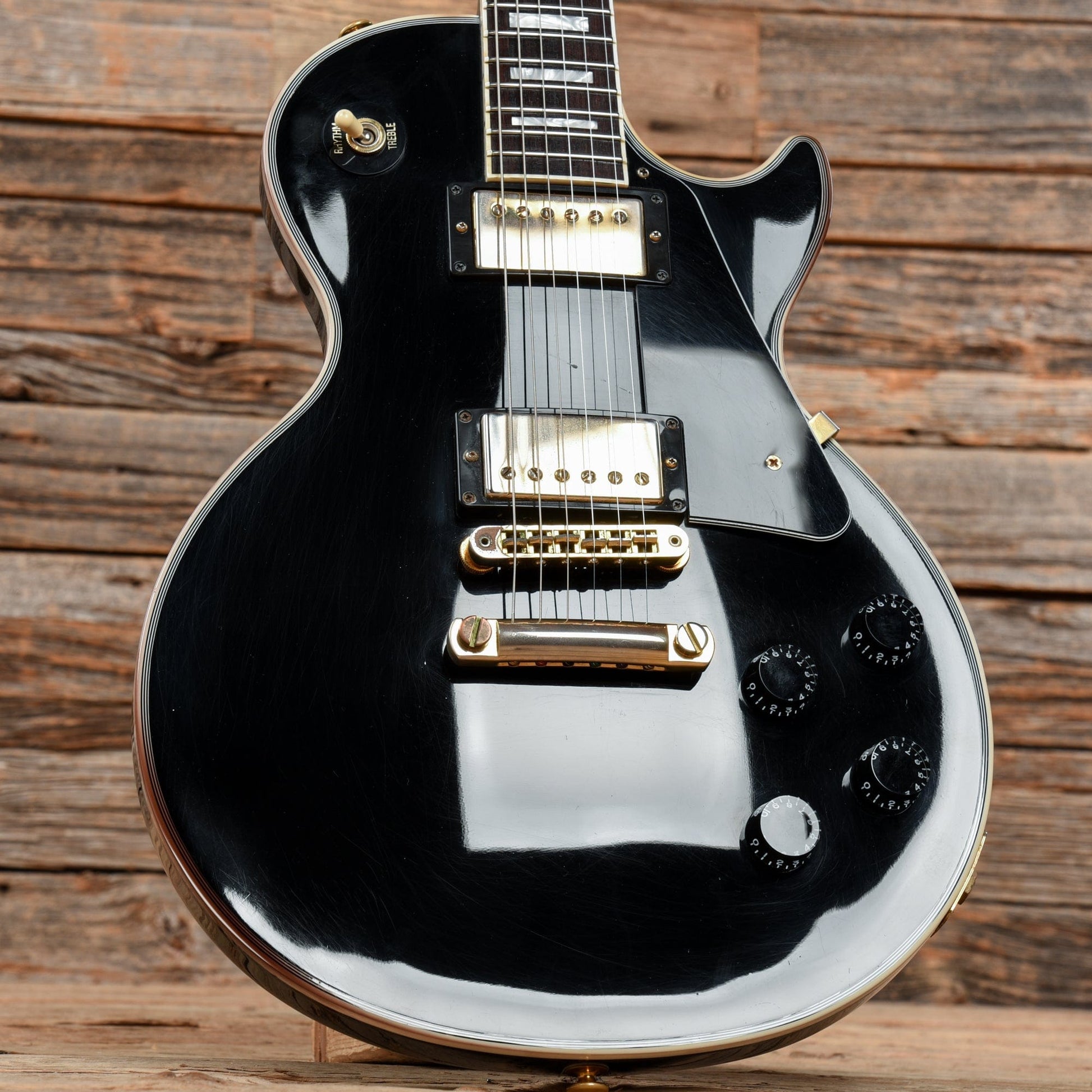 Gibson Les Paul Custom Lite Ebony 2016 Electric Guitars / Solid Body