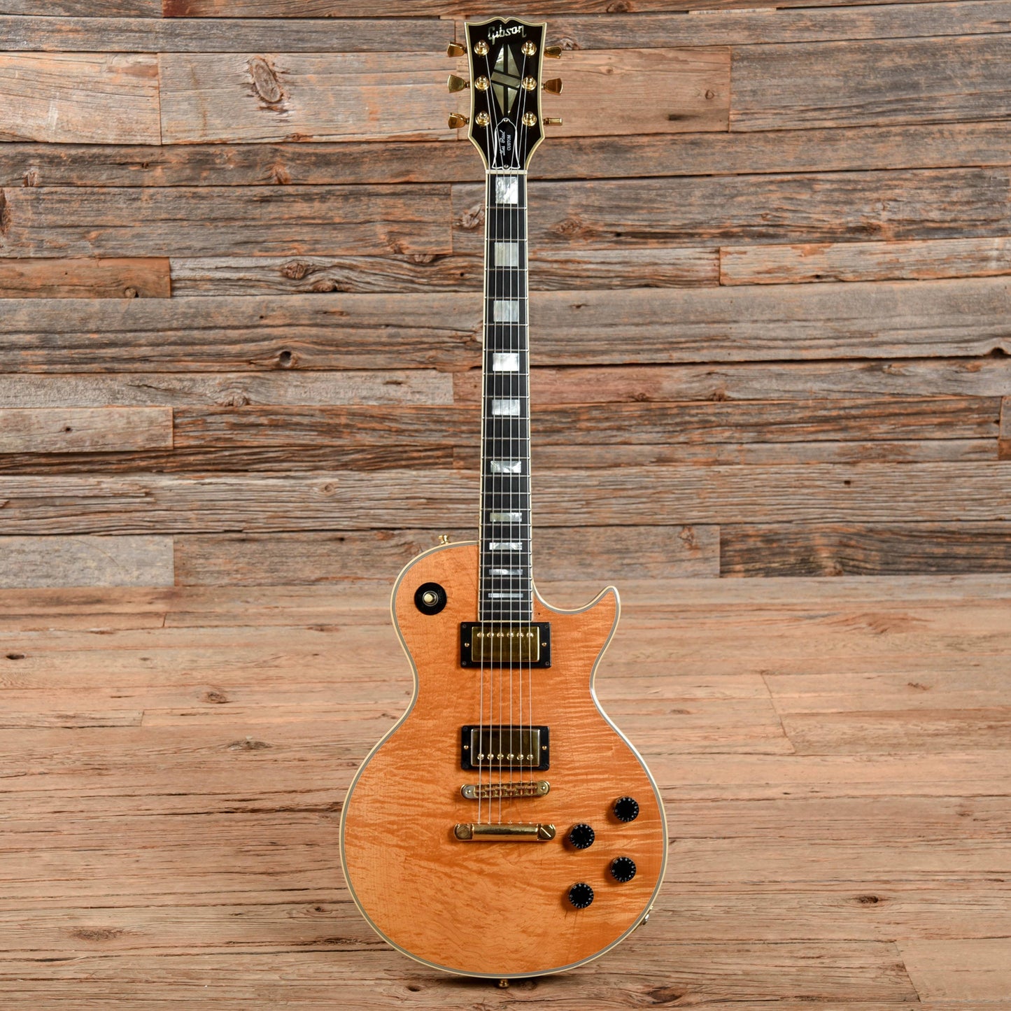 Gibson Les Paul Custom Natural Refin 1978 Electric Guitars / Solid Body