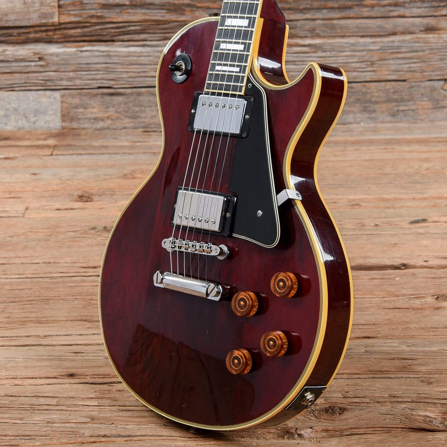 Gibson Les Paul Custom Wine Red 1976 Electric Guitars / Solid Body