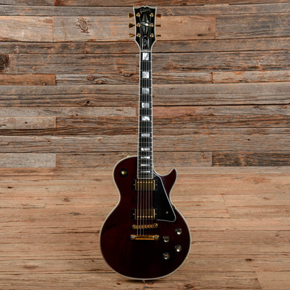 Gibson Les Paul Custom Wine Red 1977 Electric Guitars / Solid Body