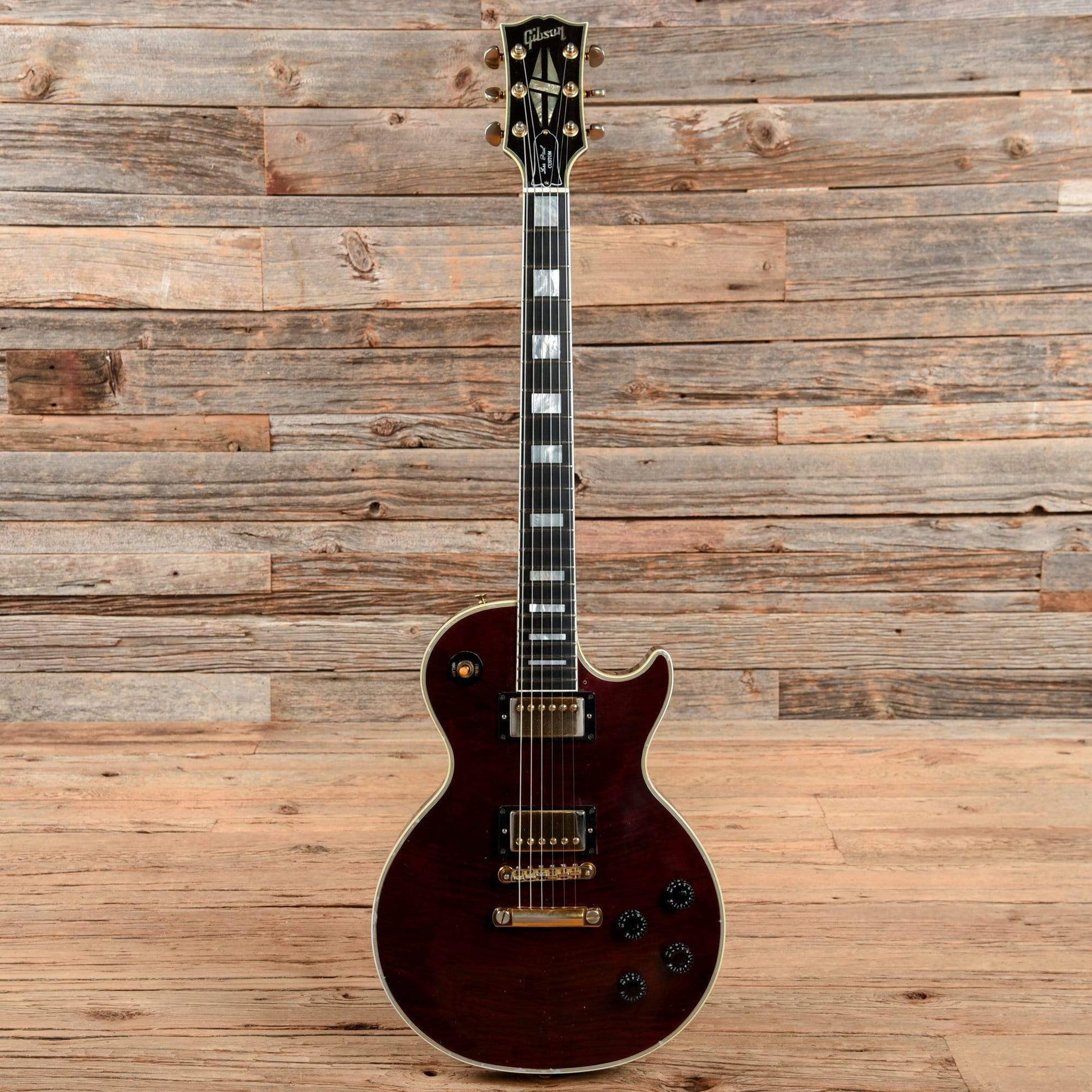 Gibson Les Paul Custom Wine Red 1996 Electric Guitars / Solid Body