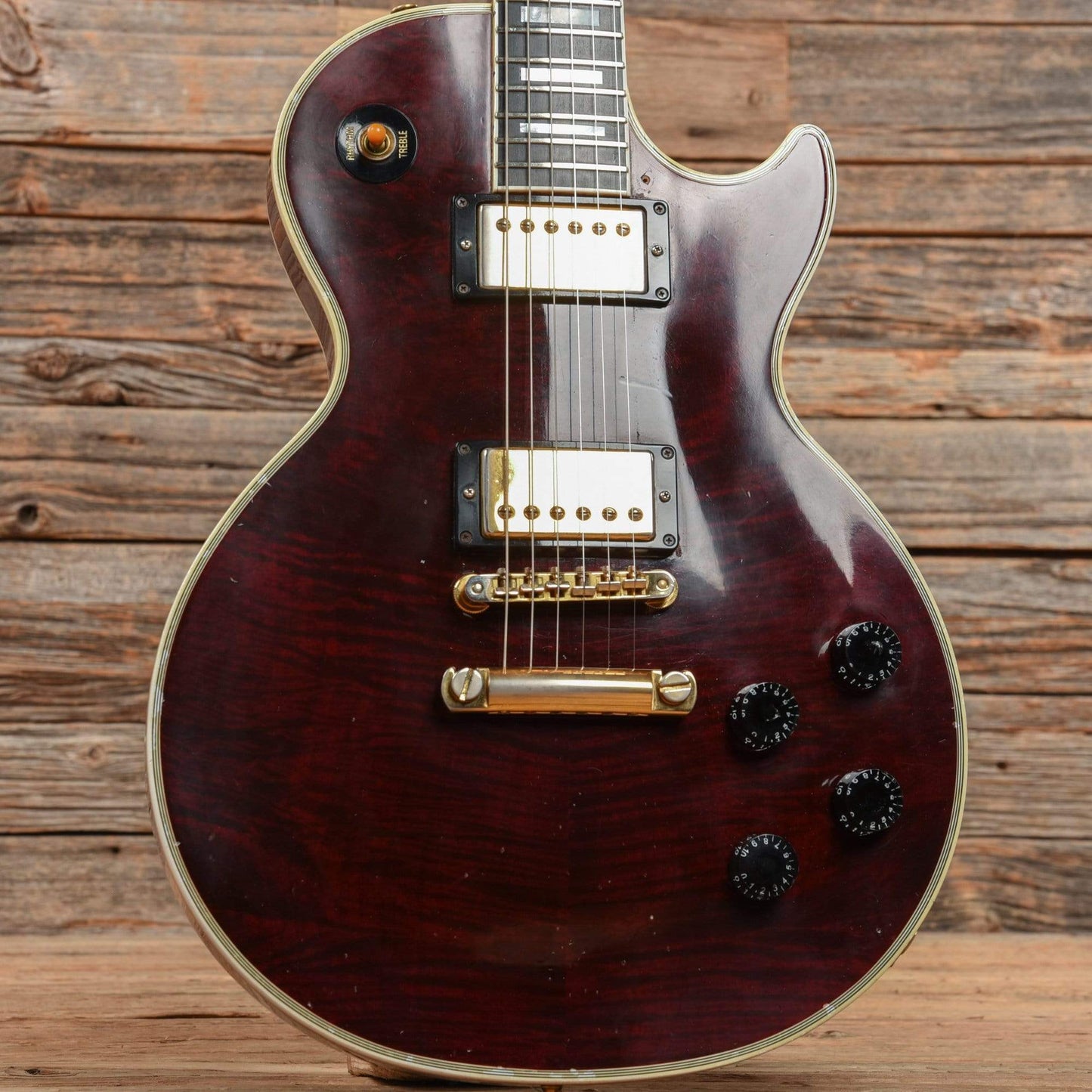 Gibson Les Paul Custom Wine Red 1996 Electric Guitars / Solid Body