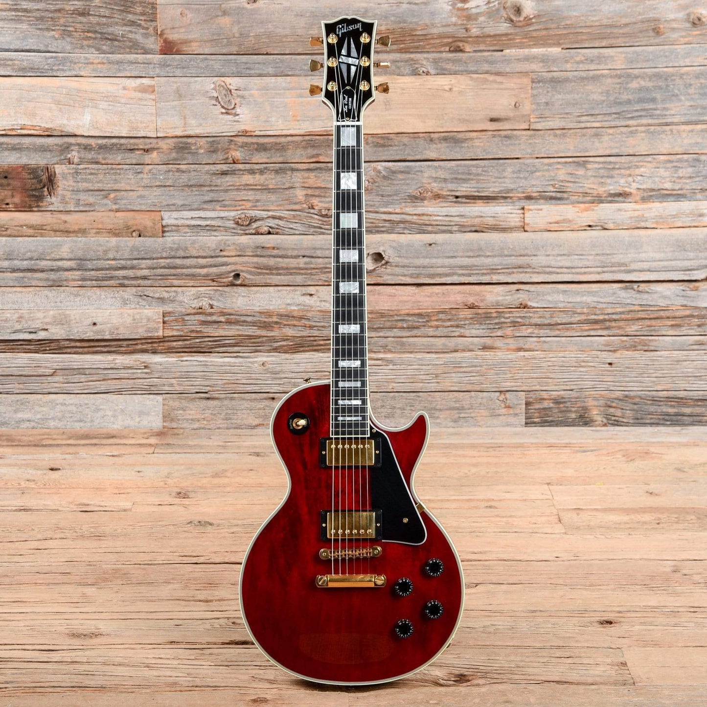 Gibson Les Paul Custom Wine Red 1999 Electric Guitars / Solid Body