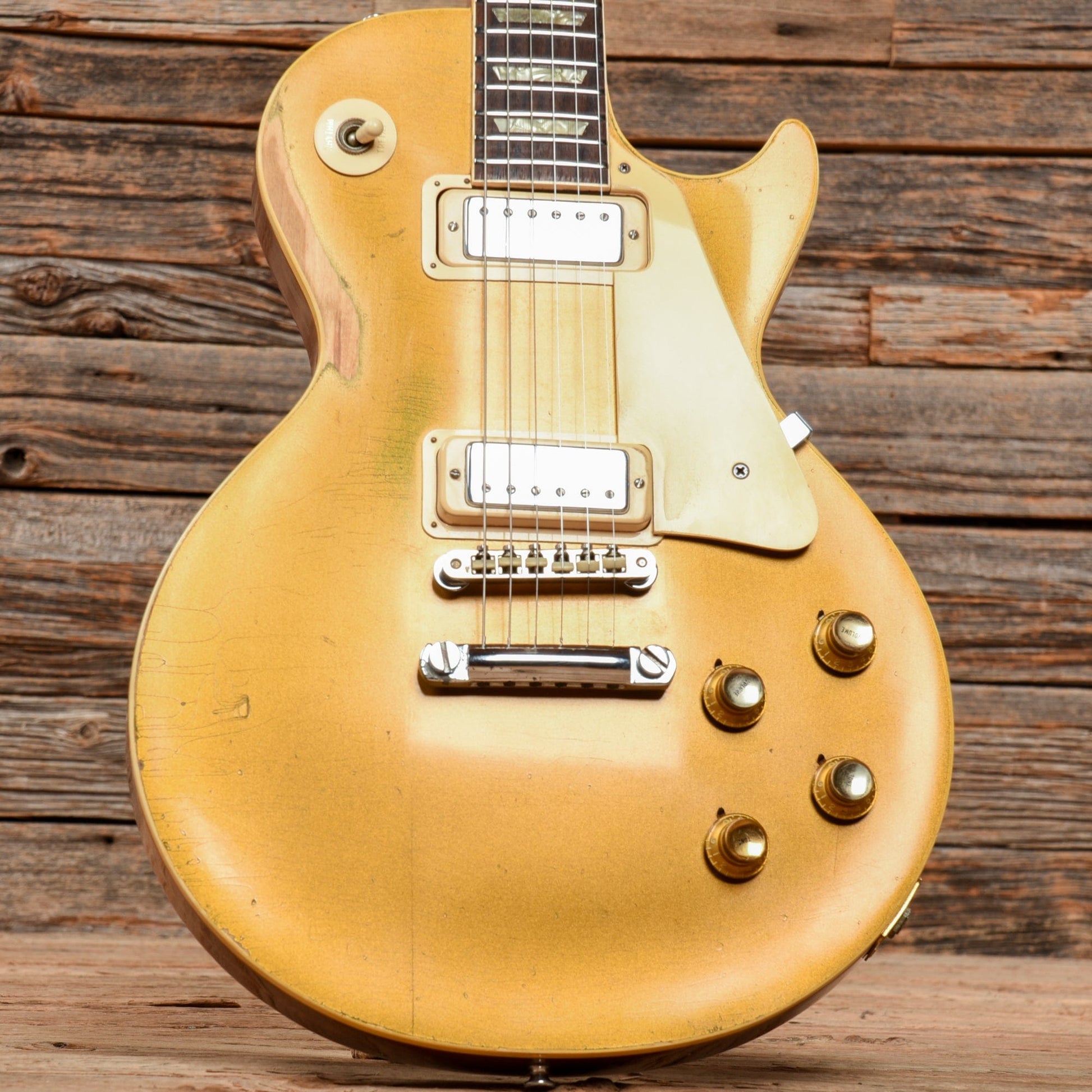 Gibson Les Paul Deluxe Goldtop 1970 Electric Guitars / Solid Body