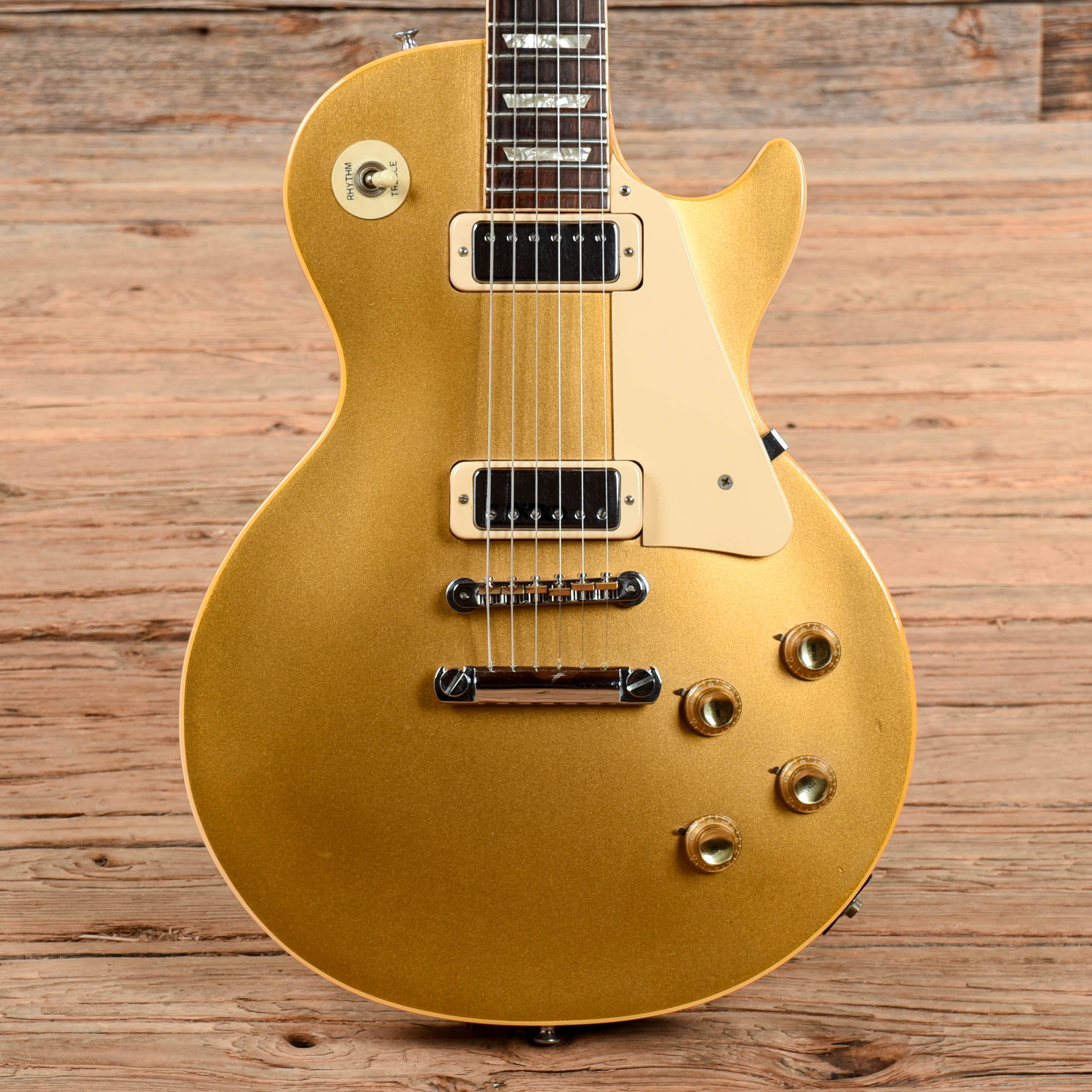 Gibson Les Paul Deluxe Goldtop 1973 – Chicago Music Exchange