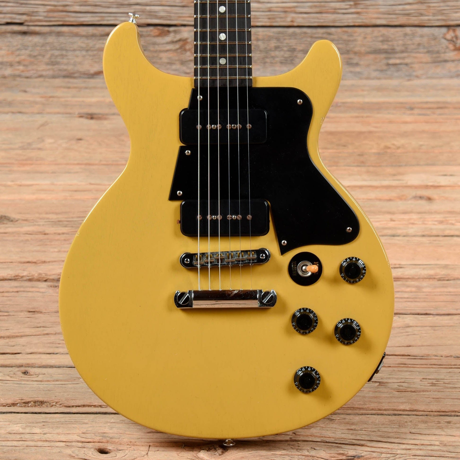 Gibson Les Paul Double Cutaway Special TV Yellow 2010 Electric Guitars / Solid Body