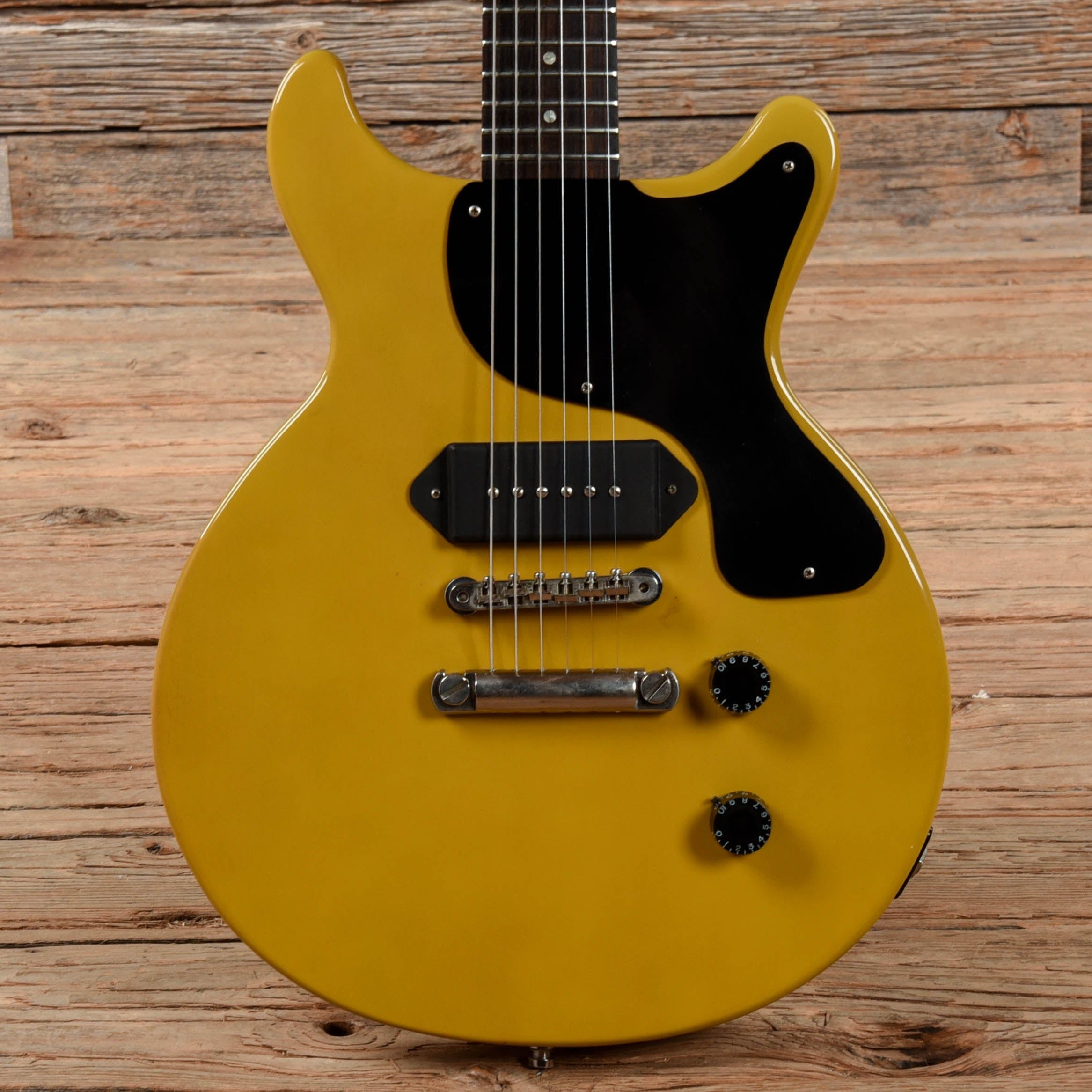 Gibson Les Paul Junior DC TV Yellow 1990 – Chicago Music Exchange