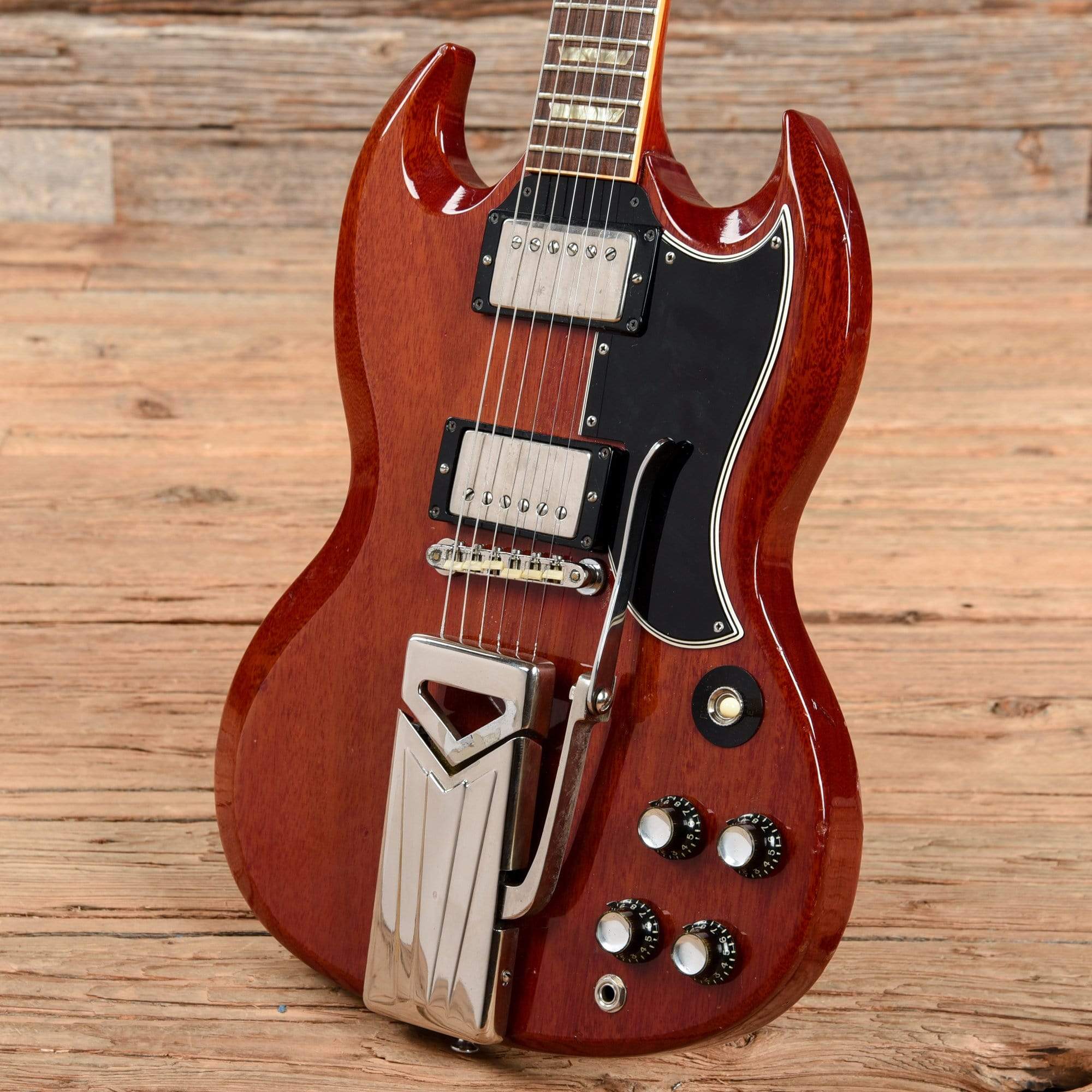 Gibson Les Paul (SG) Standard Cherry 1963 – Chicago Music Exchange