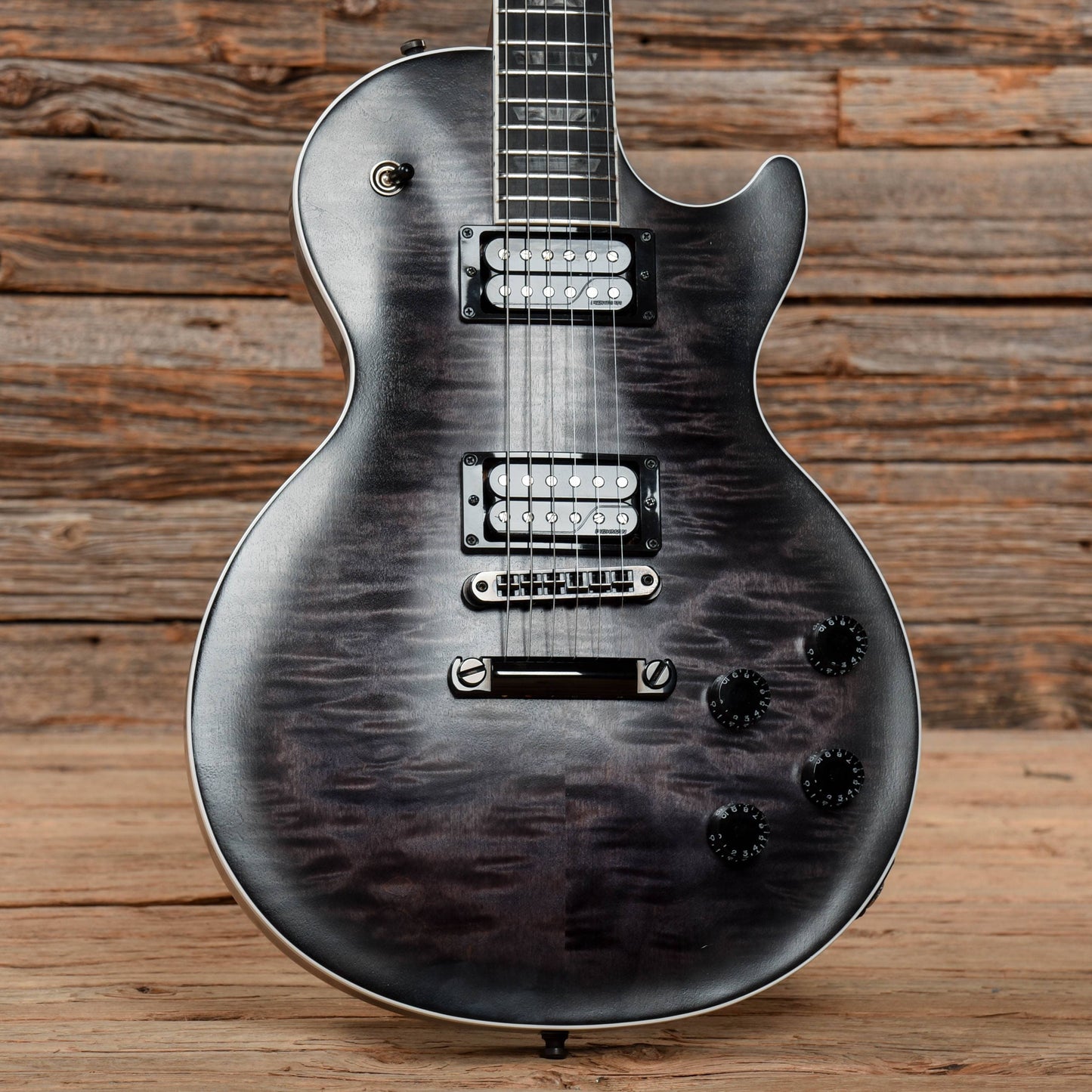 Gibson Les Paul Standard Dark Knight Transparent Ebony Burst Satin 2019 Electric Guitars / Solid Body