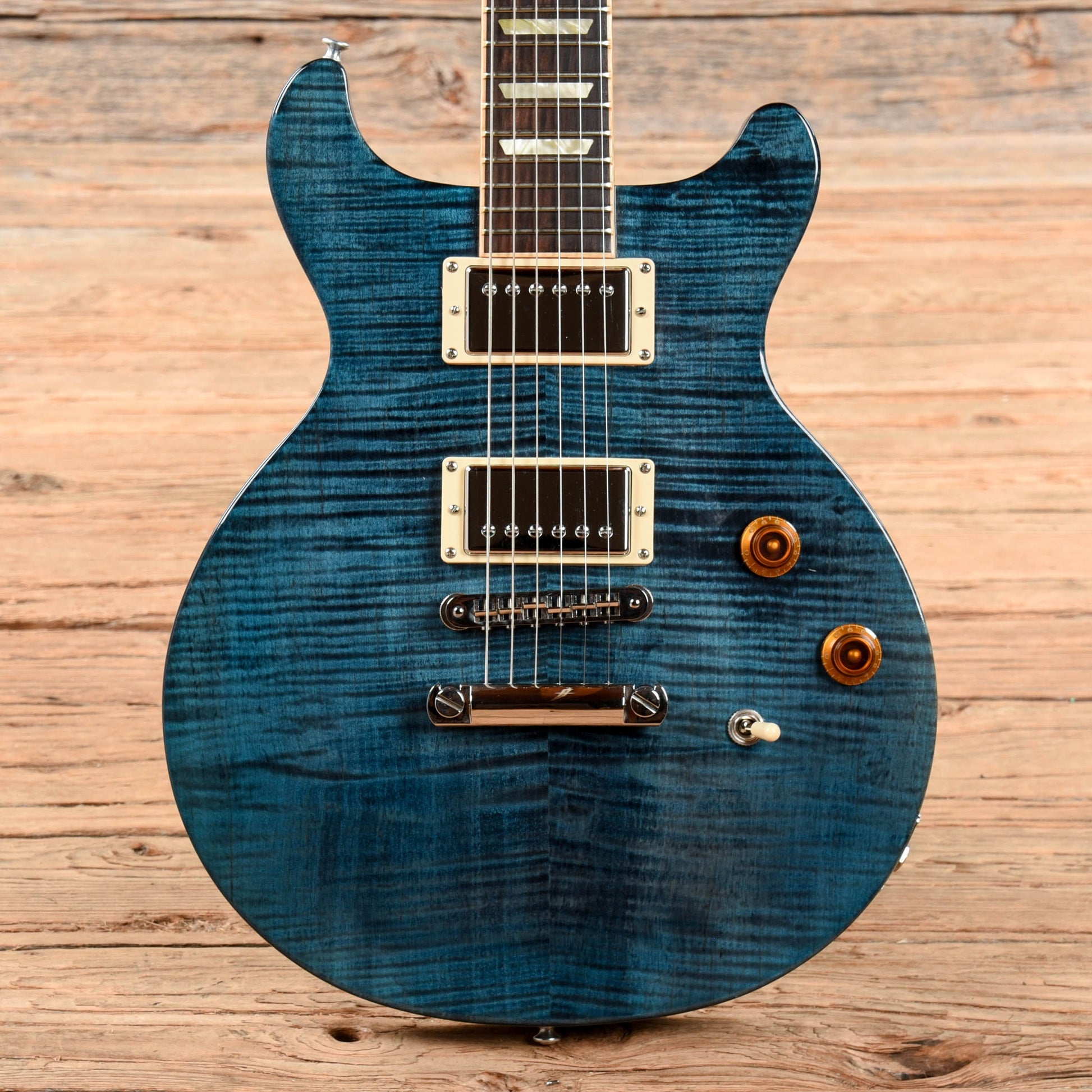 Gibson Les Paul Standard DC Blue Burst 2005 Electric Guitars / Solid Body