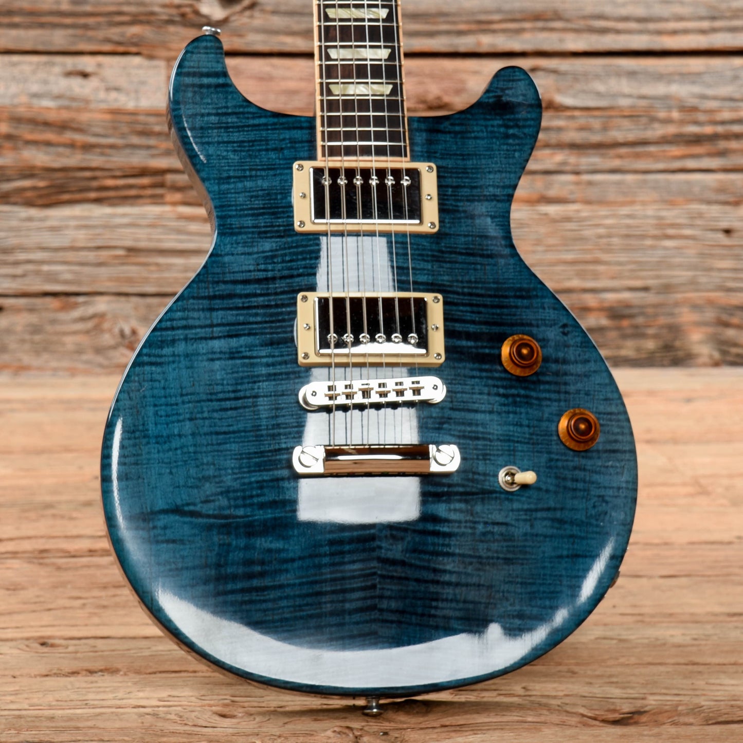 Gibson Les Paul Standard DC Blue Burst 2005 Electric Guitars / Solid Body