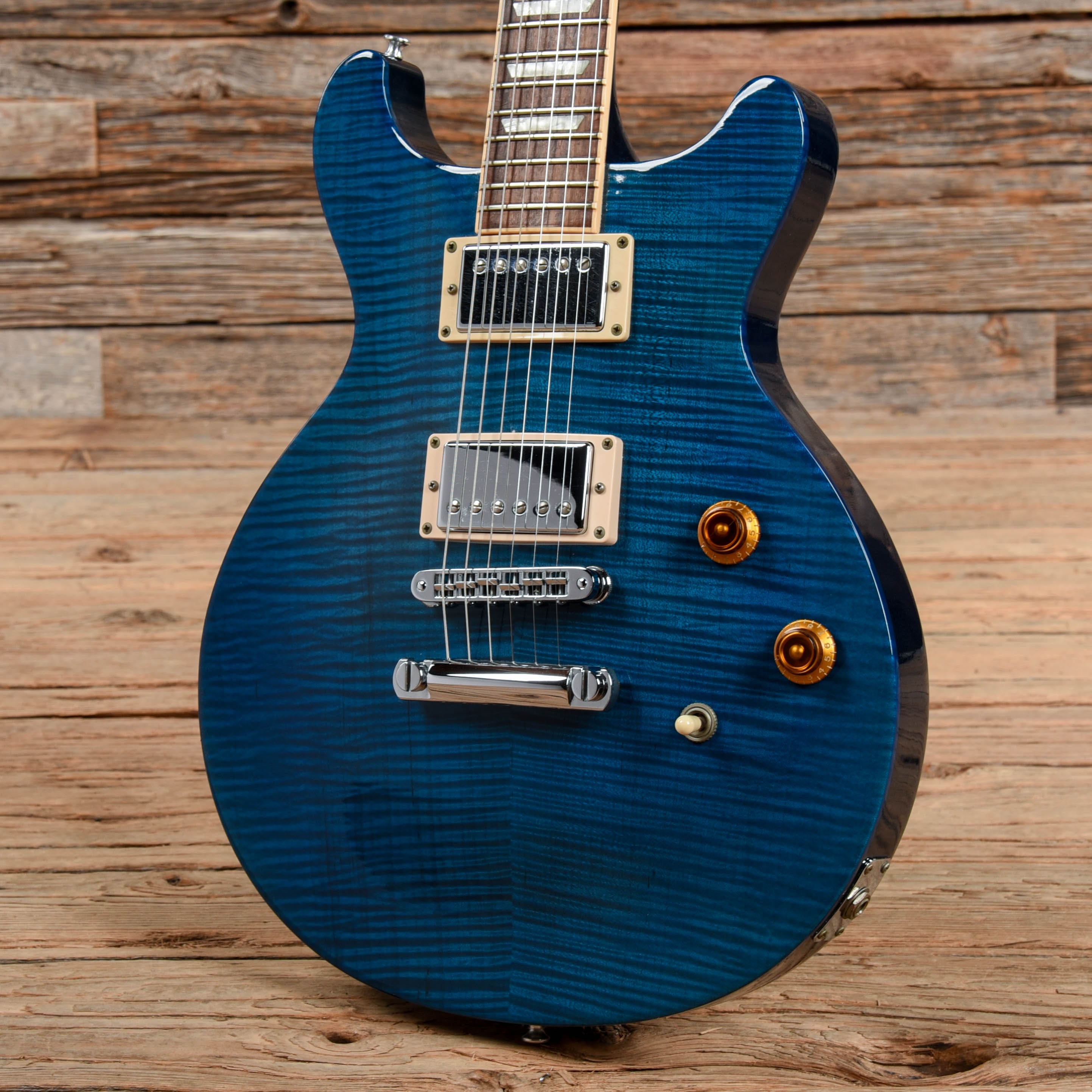 Gibson Les Paul Standard DC Blue Diamond 1998 – Chicago Music Exchange