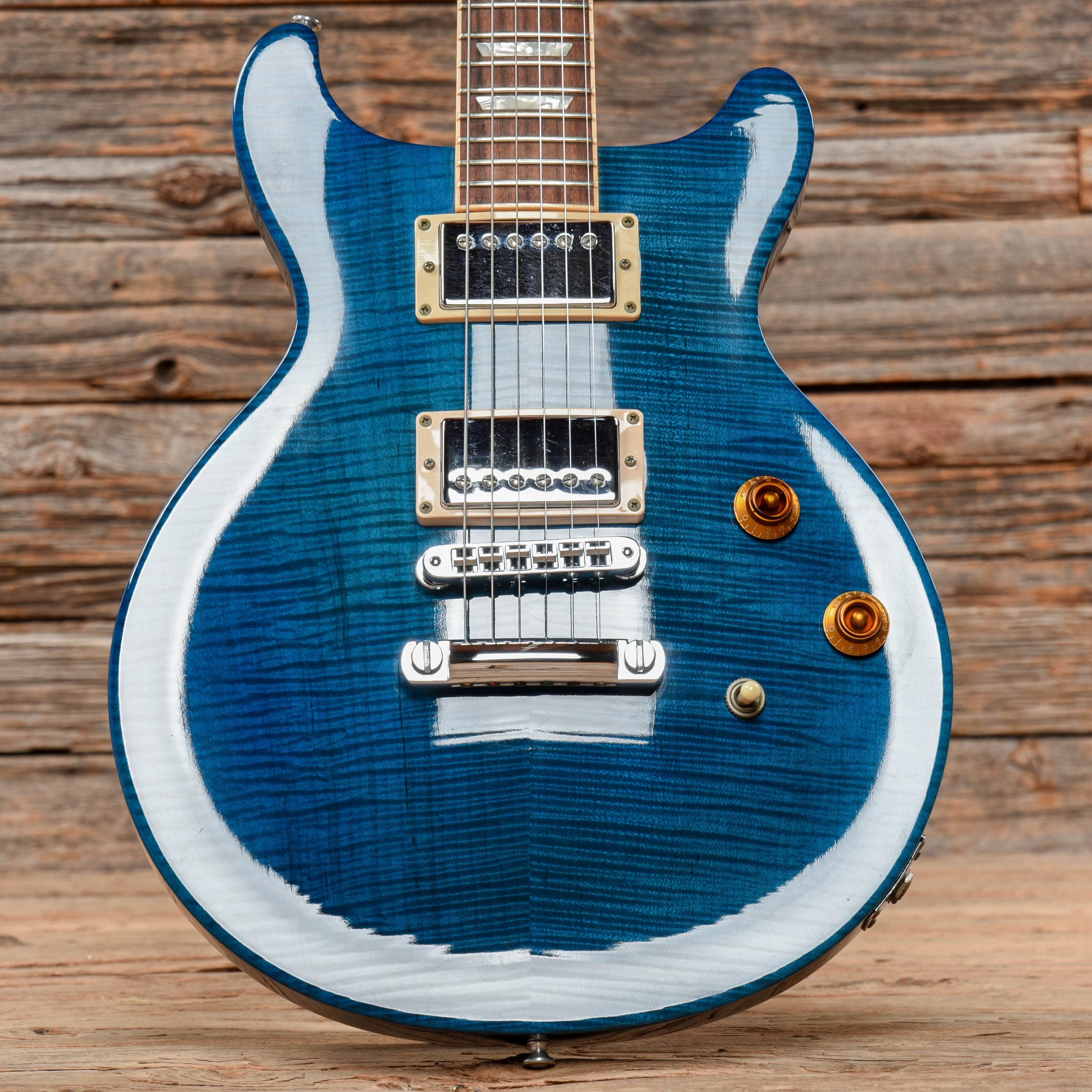 Gibson Les Paul Standard DC Blue Diamond 1998 – Chicago Music Exchange