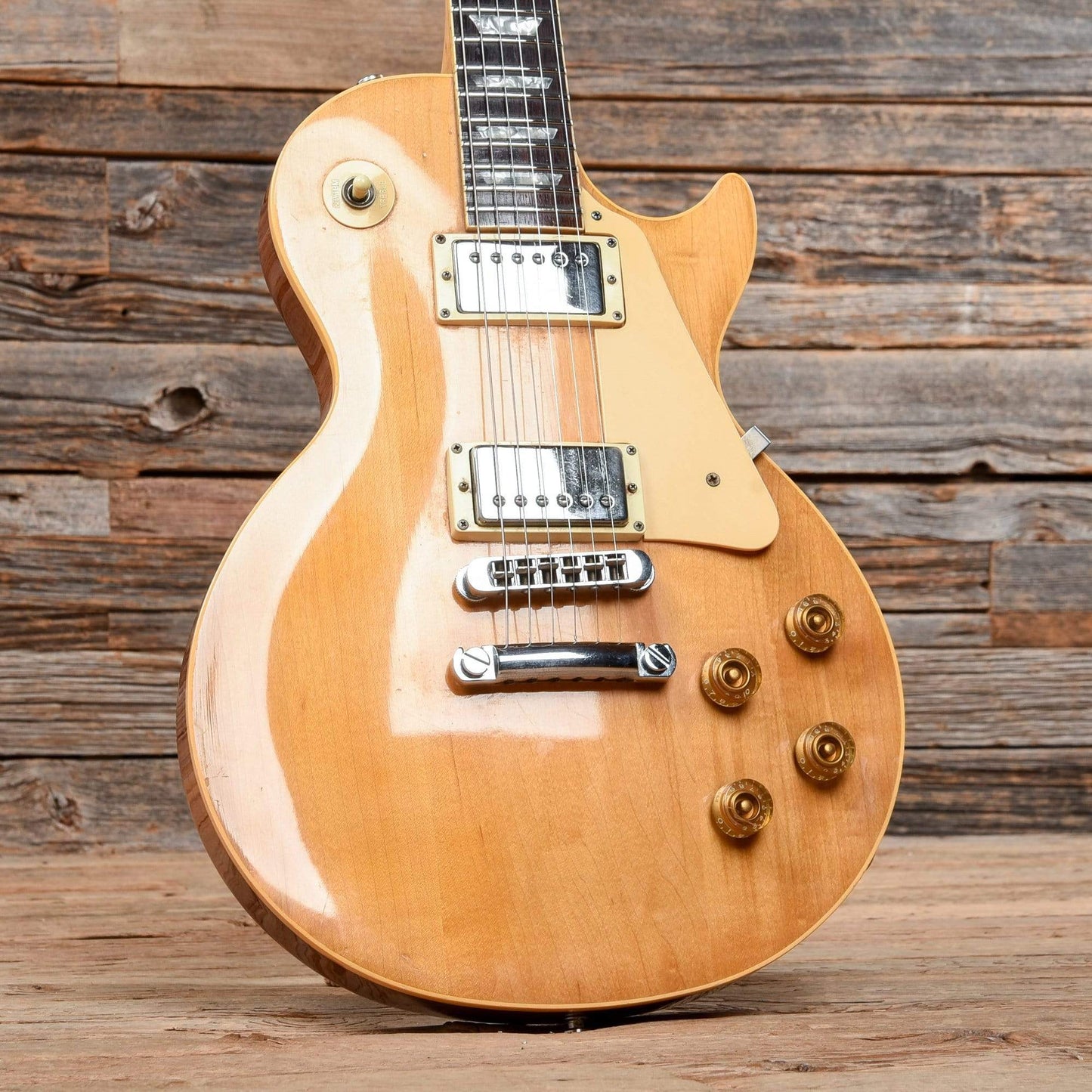 Gibson Les Paul Standard Natural 1982 Electric Guitars / Solid Body