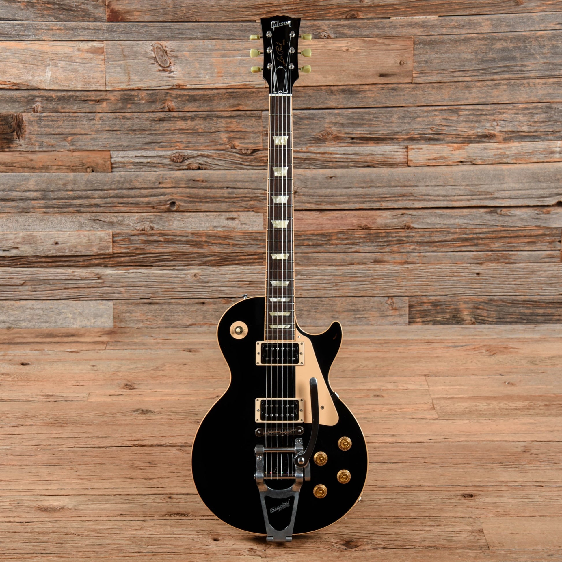 Gibson Les Paul Standard w/Bigsby Black 2006 Electric Guitars / Solid Body