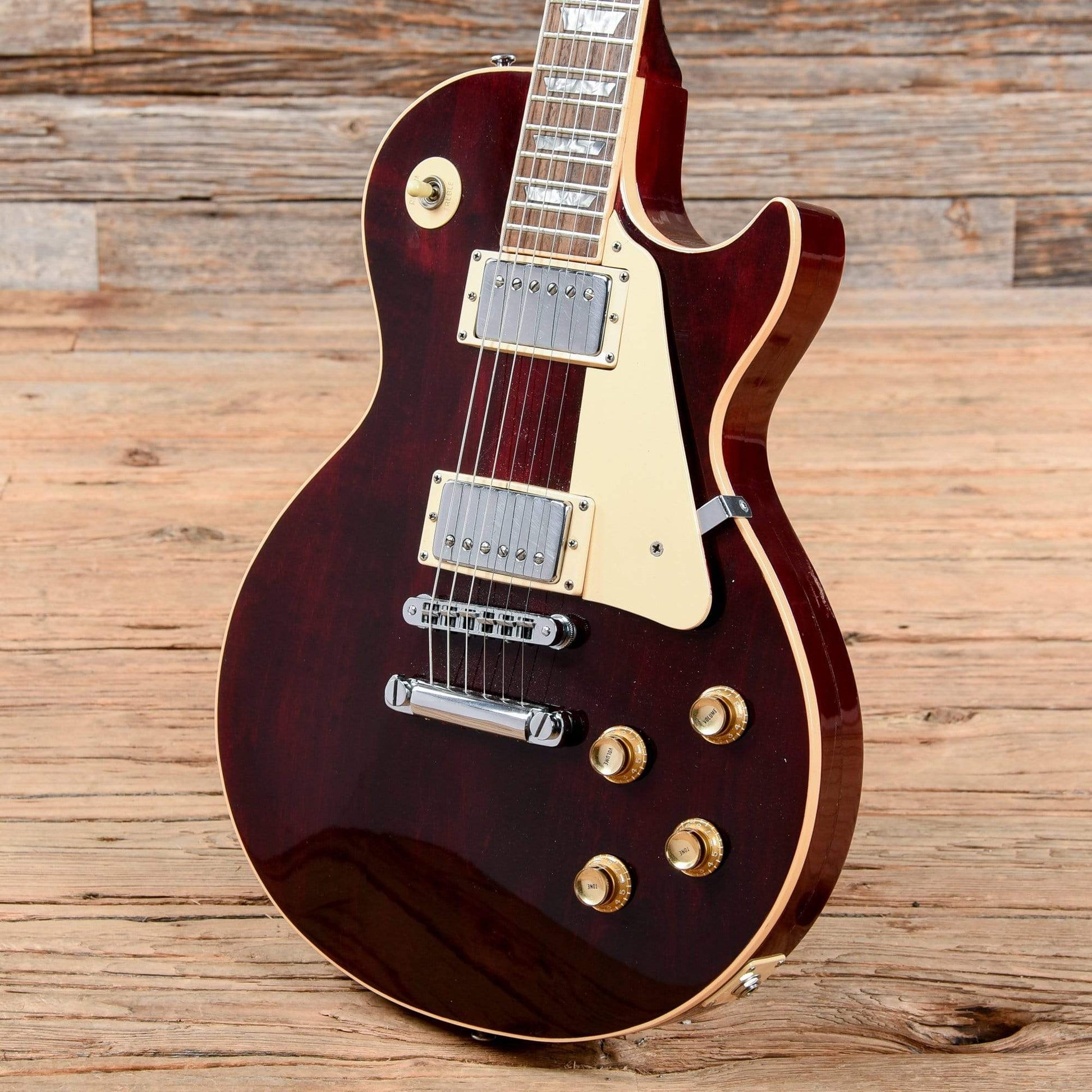 Gibson Les Paul Standard Wine Red 1976 Electric Guitars / Solid Body