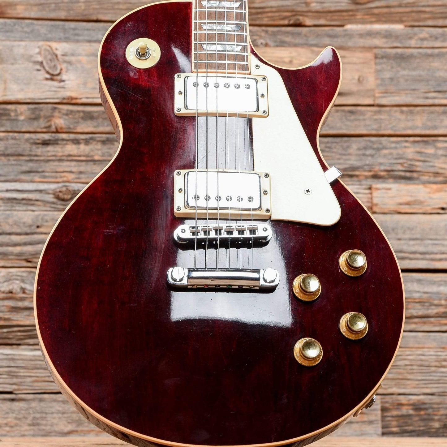 Gibson Les Paul Standard Wine Red 1976 Electric Guitars / Solid Body