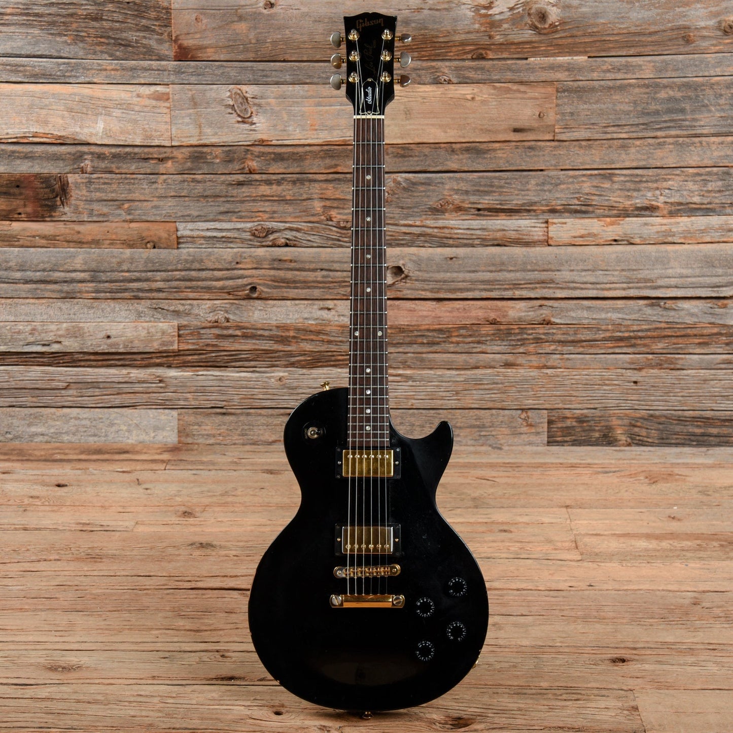 Gibson Les Paul Studio Black 1998 Electric Guitars / Solid Body