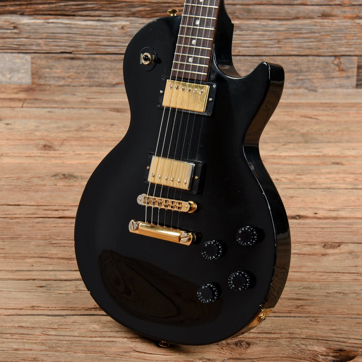 Gibson Les Paul Studio Black 1998 Electric Guitars / Solid Body