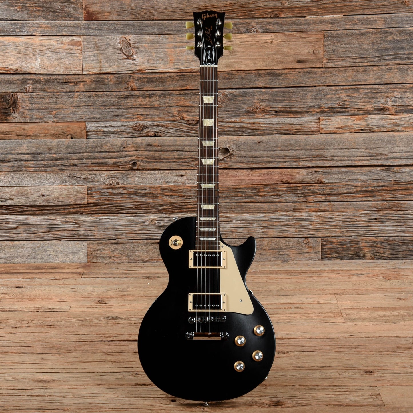 Gibson Les Paul Studio Faded T Satin Ebony 2016 Electric Guitars / Solid Body