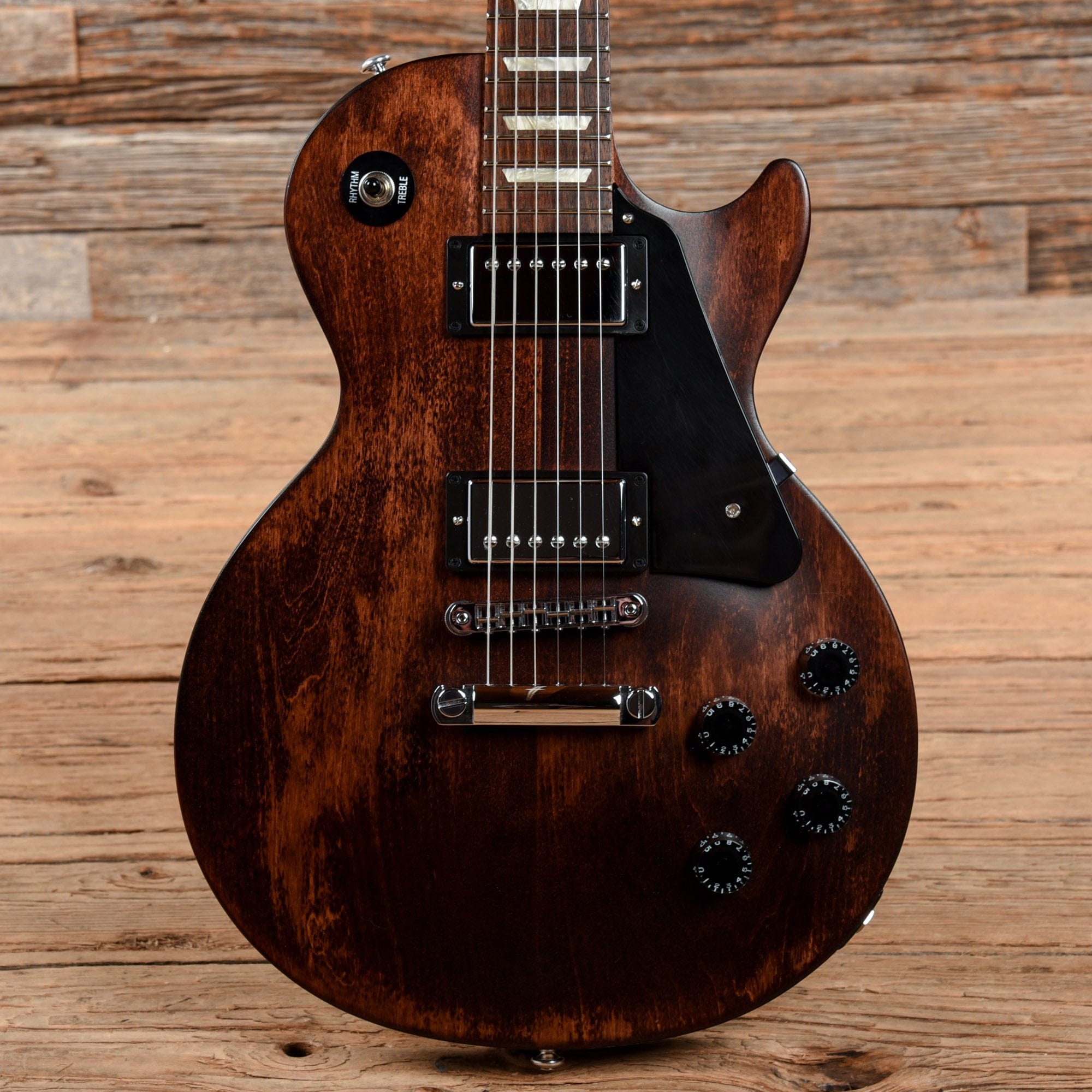 Gibson Les Paul Studio Faded T Worn Brown 2016 – Chicago Music Exchange