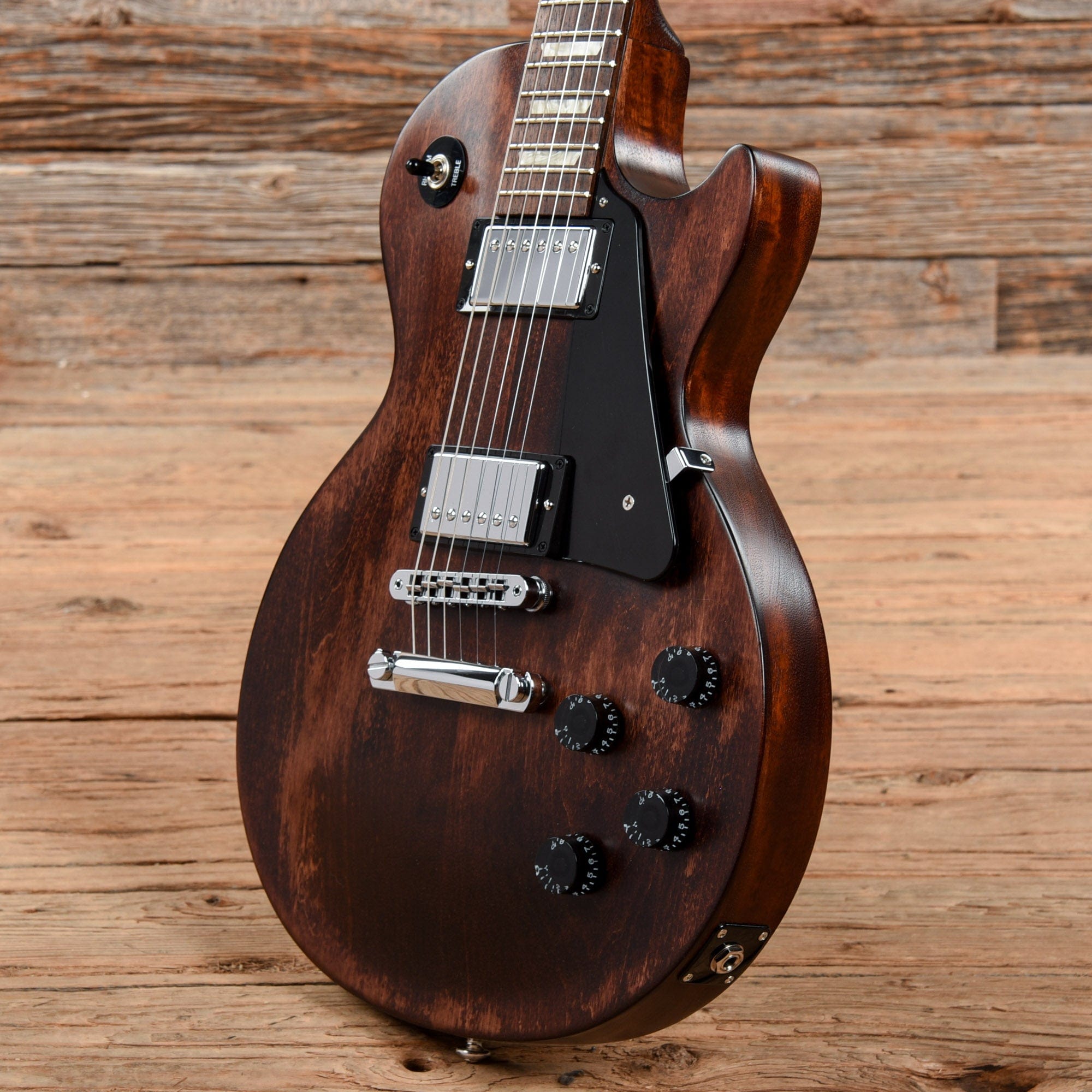 Gibson Les Paul Studio Faded T Worn Brown 2016 – Chicago Music Exchange