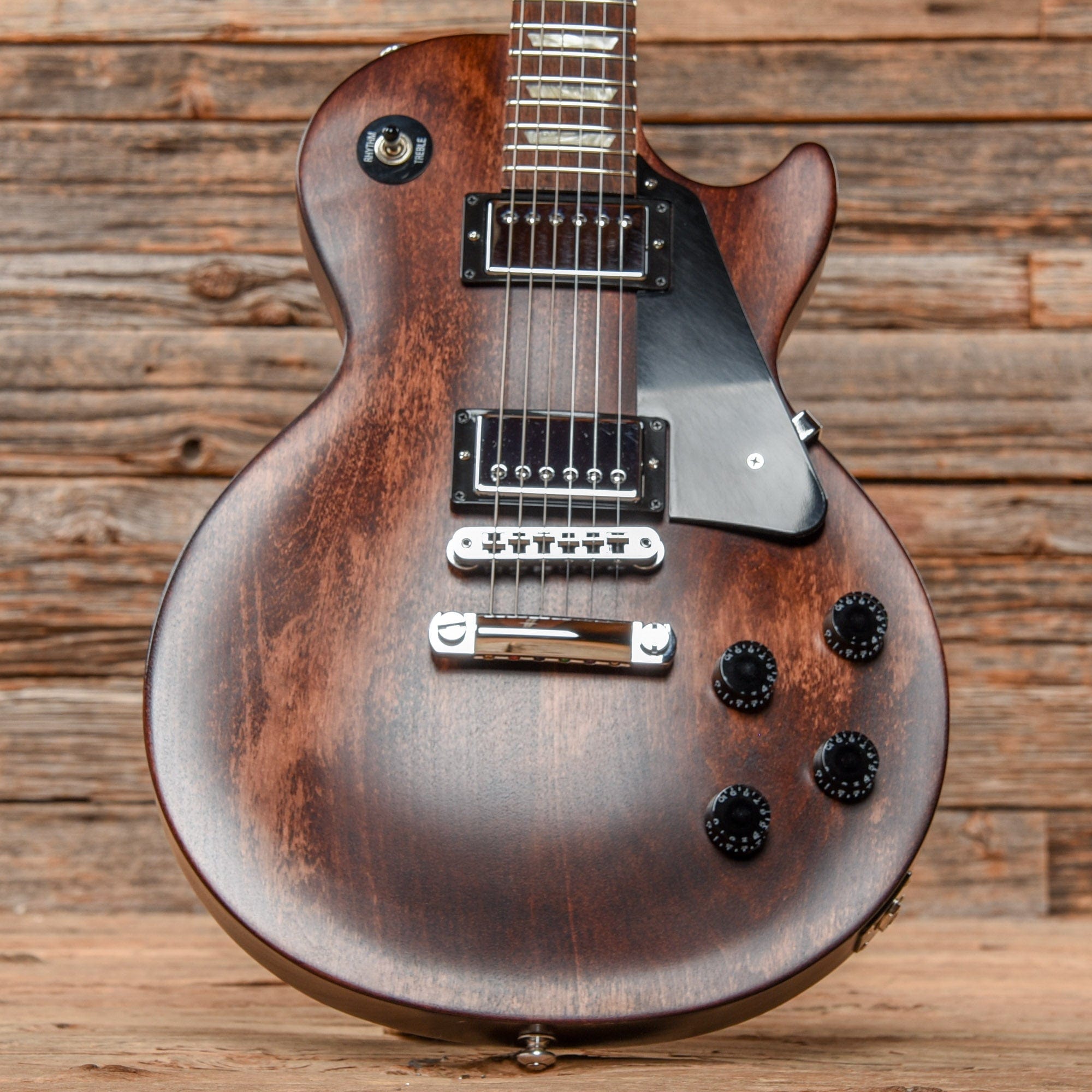 Gibson Les Paul Studio Faded T Worn Brown 2016 – Chicago Music Exchange