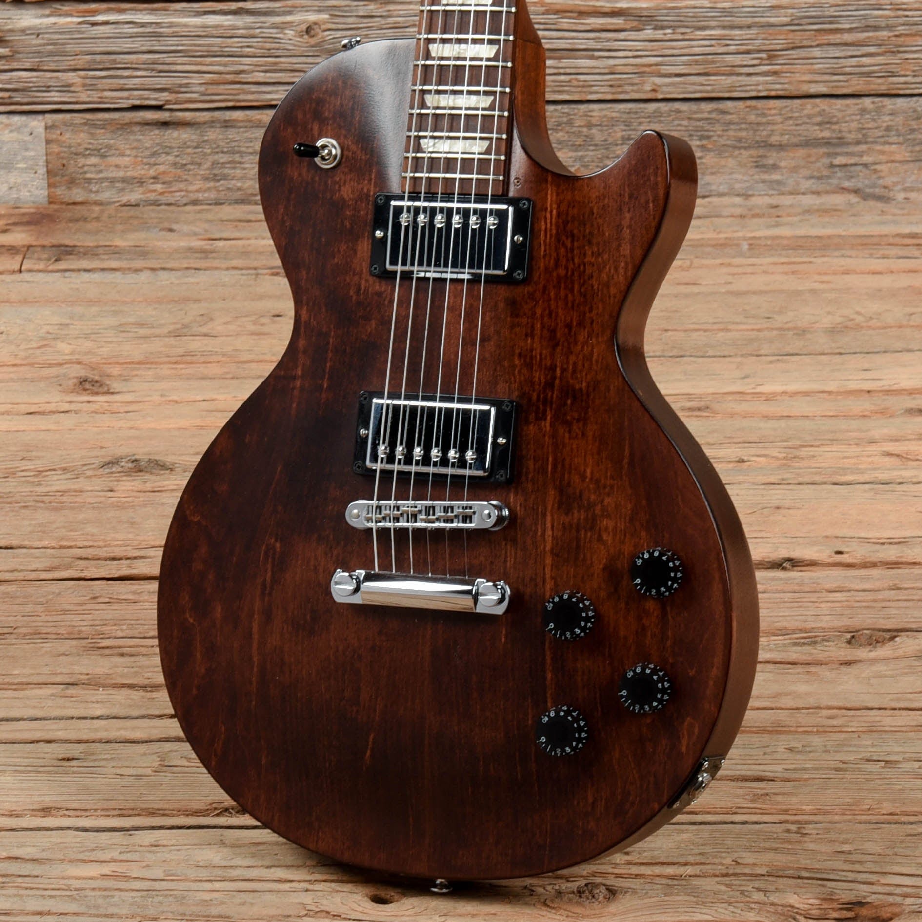 Gibson Les Paul Studio Faded Worn Brown 2012 – Chicago Music Exchange