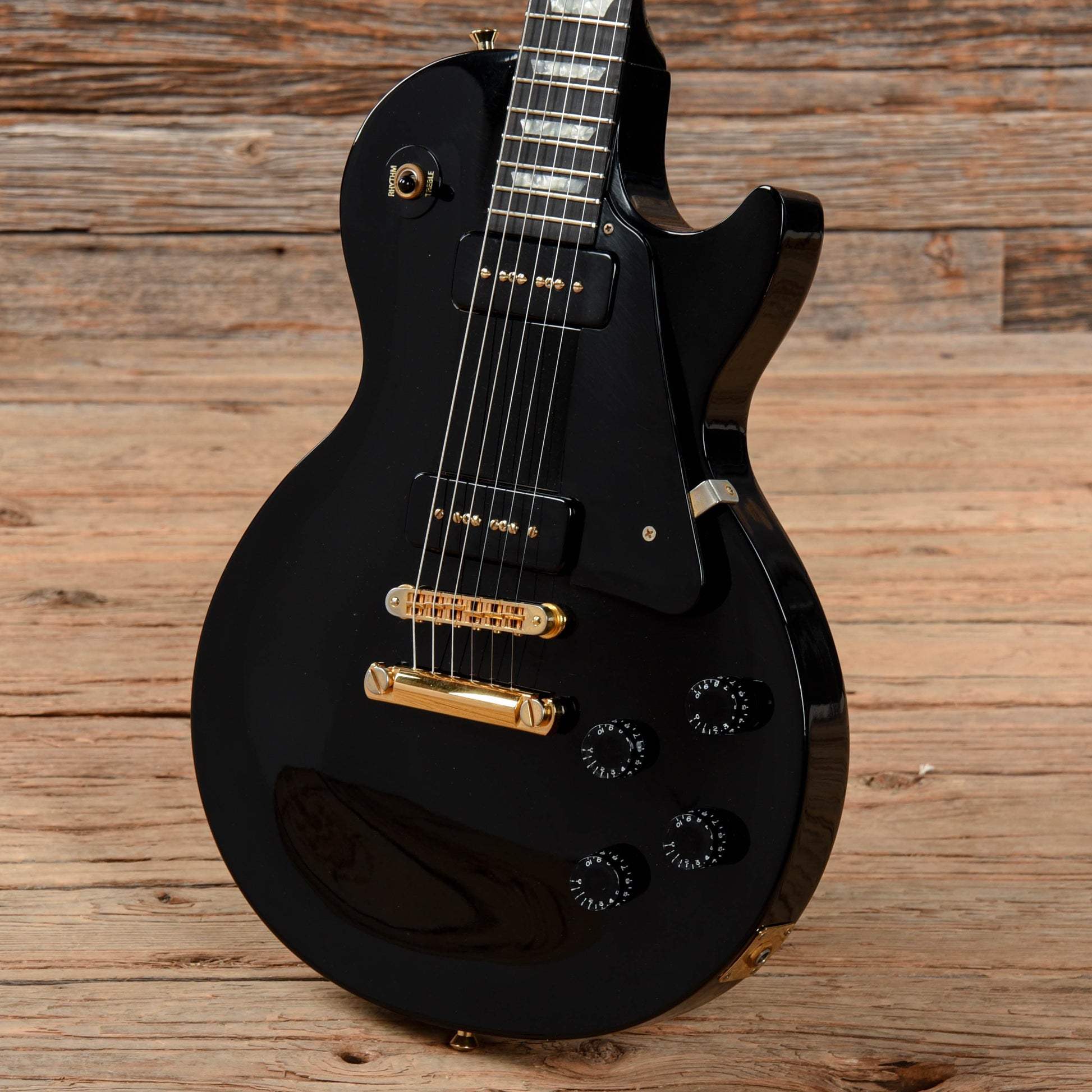 Gibson Les Paul Studio P-90 Black 1993 Electric Guitars / Solid Body