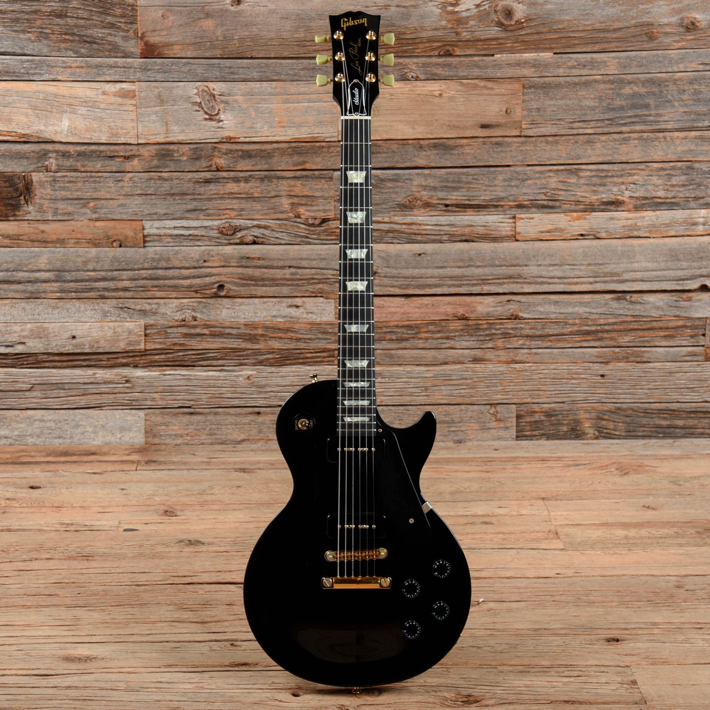 Gibson Les Paul Studio P-90 Black 1993 Electric Guitars / Solid Body