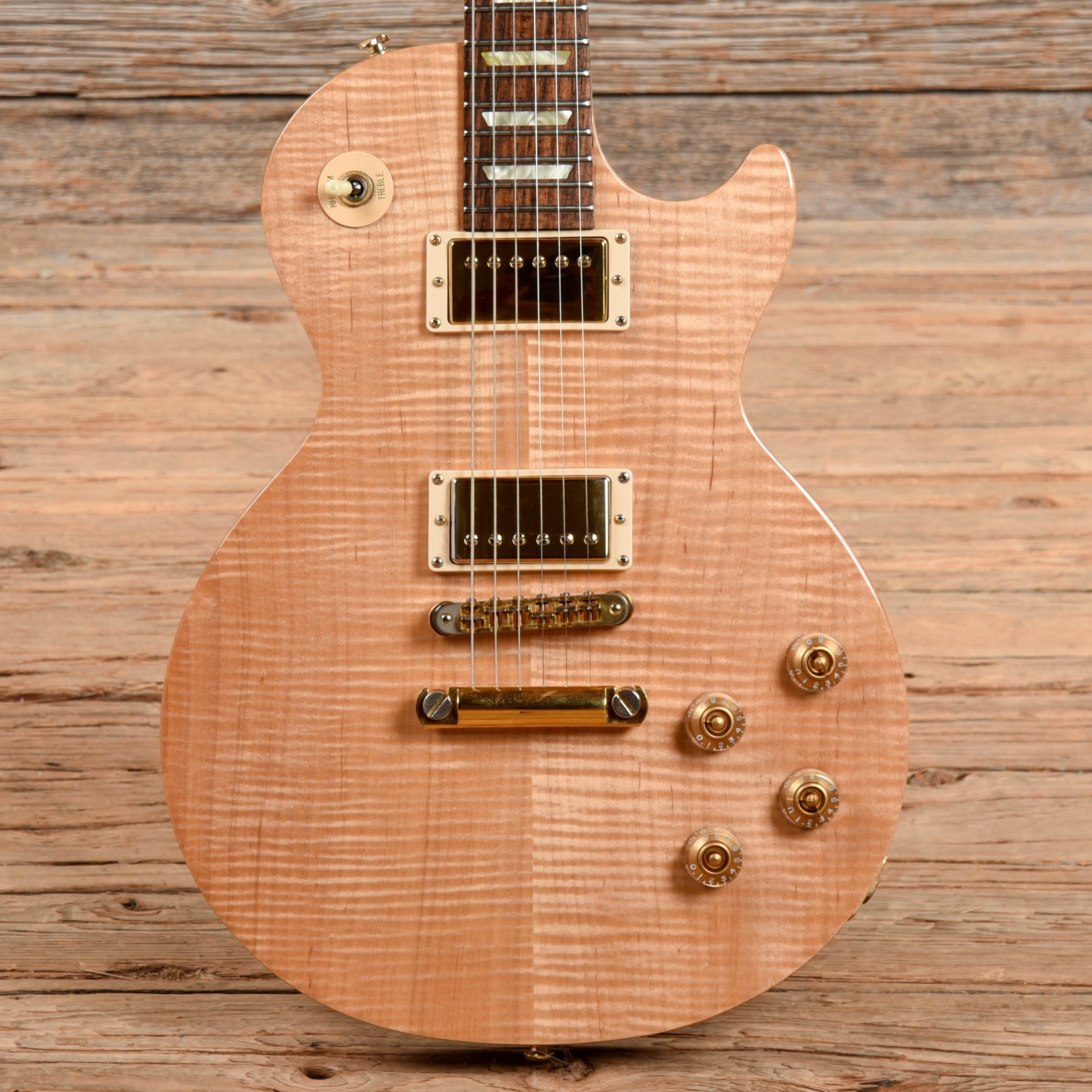 Gibson Les Paul Studio Premium Plus Natural 2007 – Chicago Music 