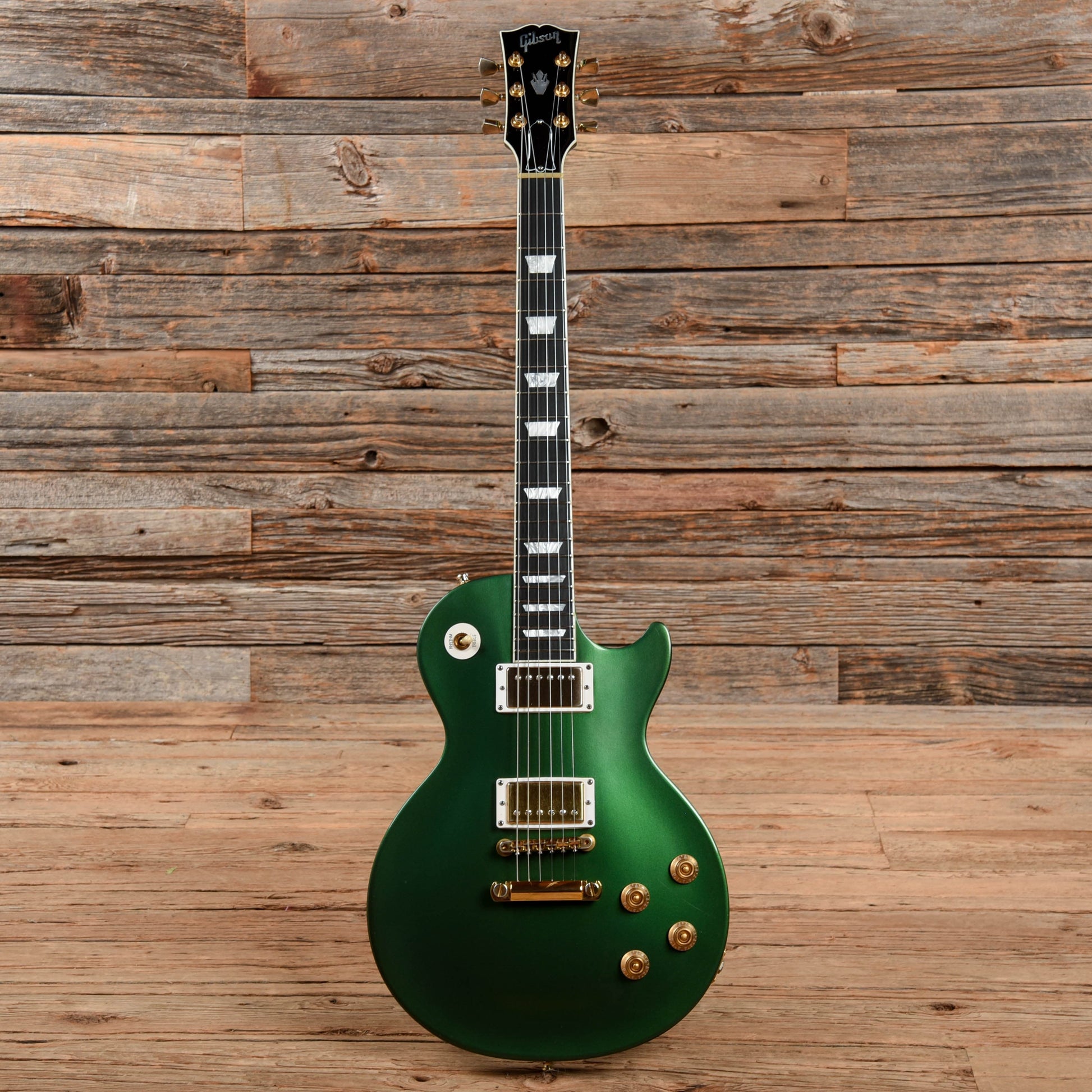 Gibson Les Paul Studio Robot Limited Edition Metallic Green 2008 Electric Guitars / Solid Body