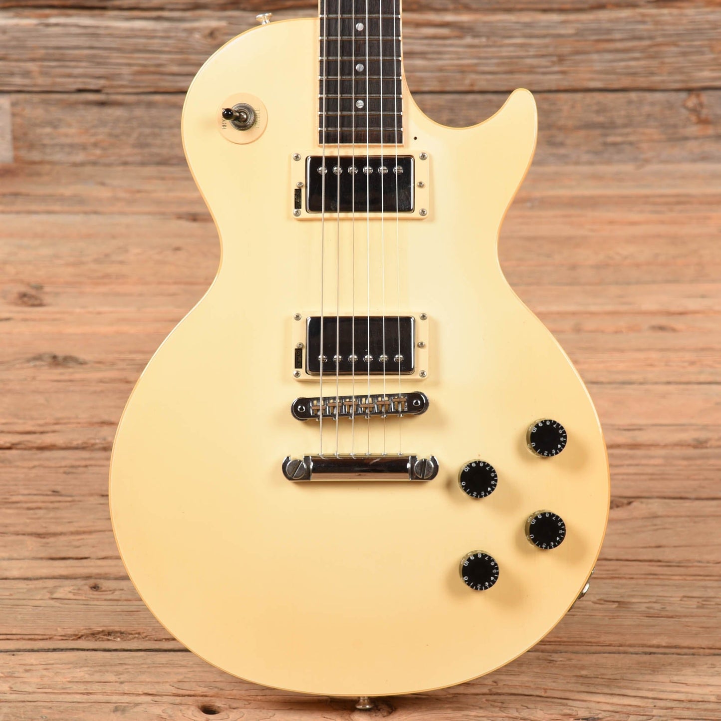 Gibson Les Paul Studio Standard White 1984 Electric Guitars / Solid Body