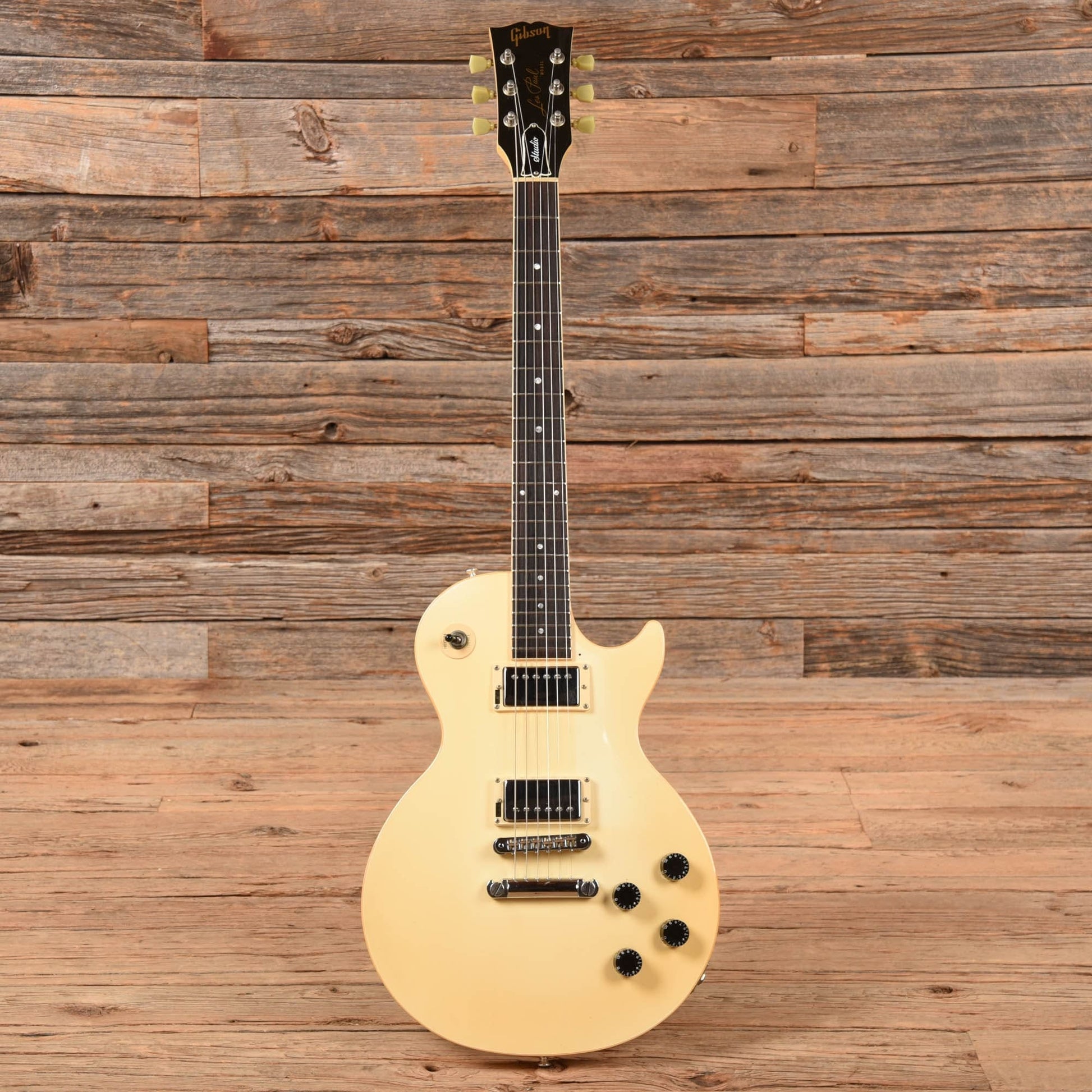 Gibson Les Paul Studio Standard White 1984 Electric Guitars / Solid Body