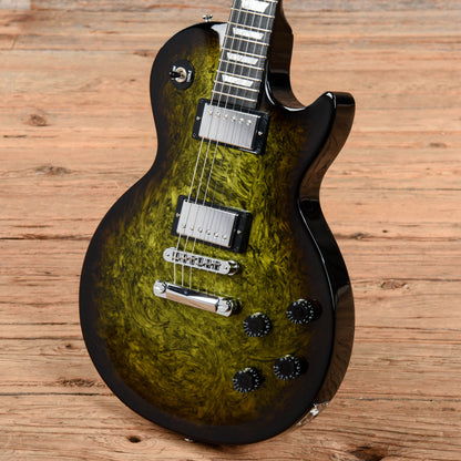 Gibson Les Paul Studio Swirl Black Green Swirl 2011 Electric Guitars / Solid Body