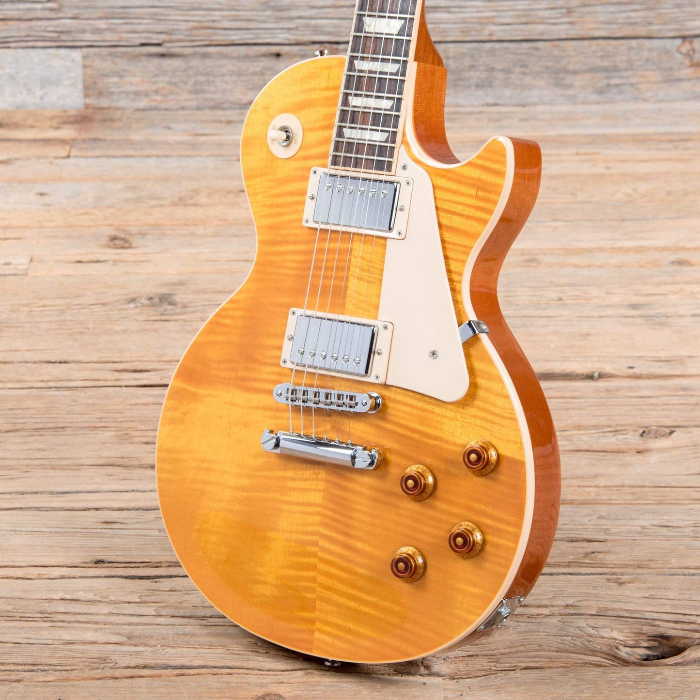 Gibson Les Paul Traditional Amber 2013 Electric Guitars / Solid Body