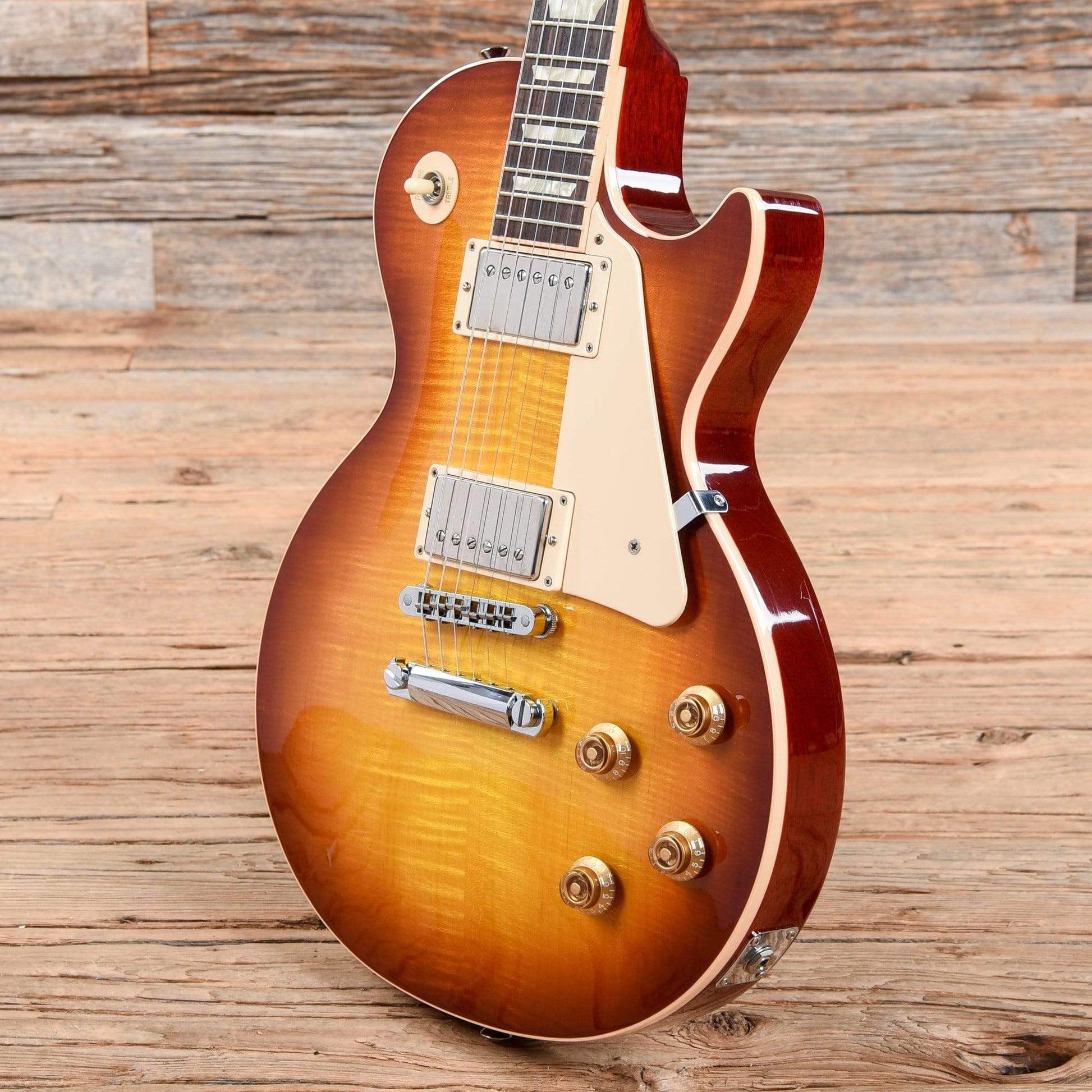 Gibson Les Paul Traditional Iced Tea Burst 2012 Electric Guitars / Solid Body