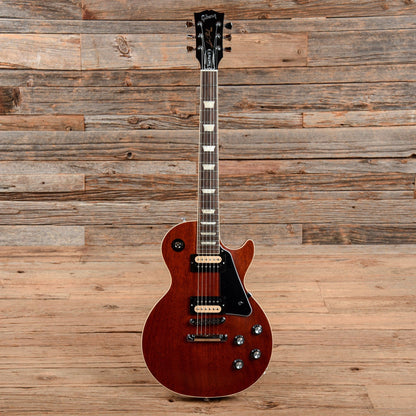 Gibson Les Paul Traditional Pro V Satin Mahogany Top Satin Wine Red 2020 Electric Guitars / Solid Body