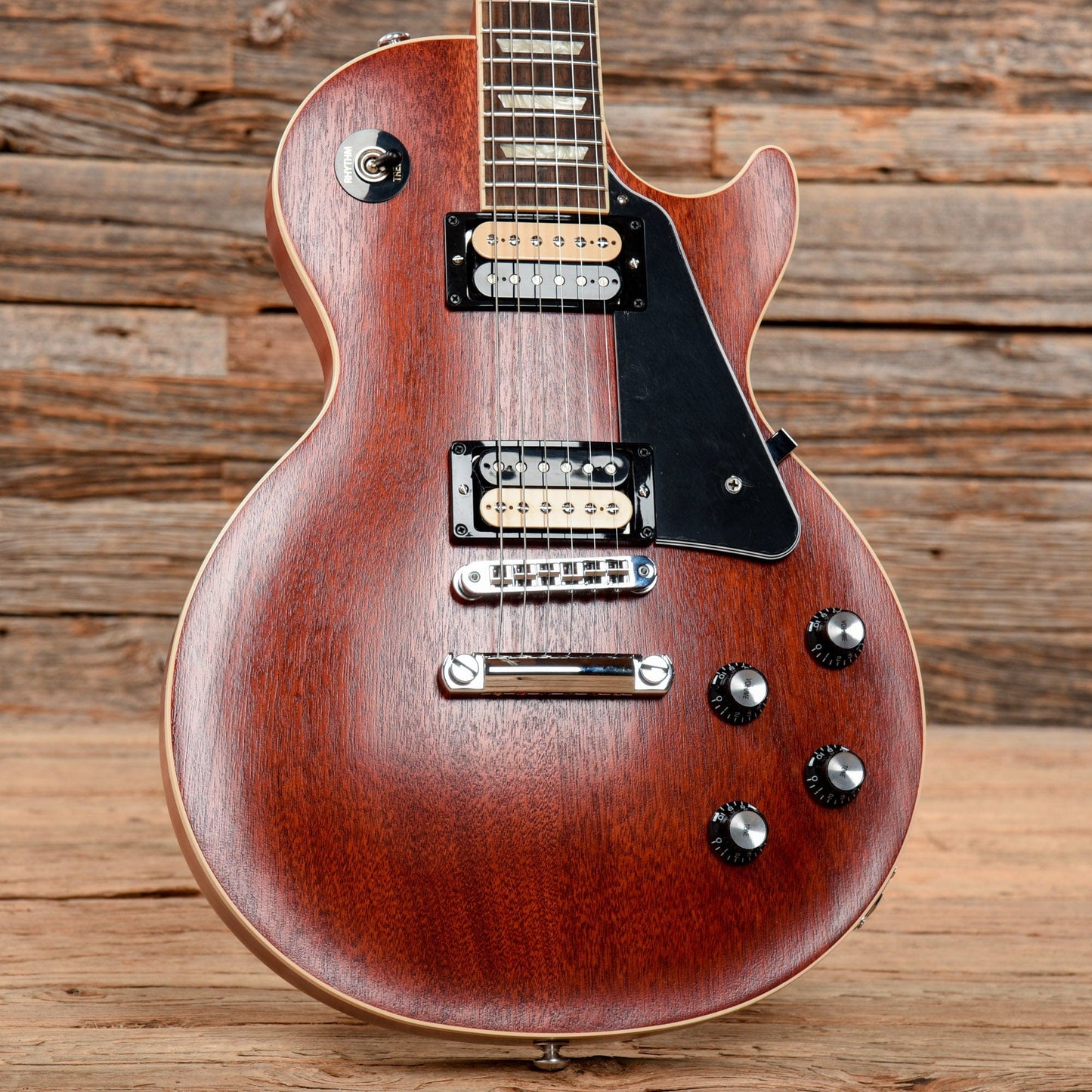 Gibson Les Paul Traditional Pro V Satin Mahogany Top Satin Wine Red 2020 Electric Guitars / Solid Body