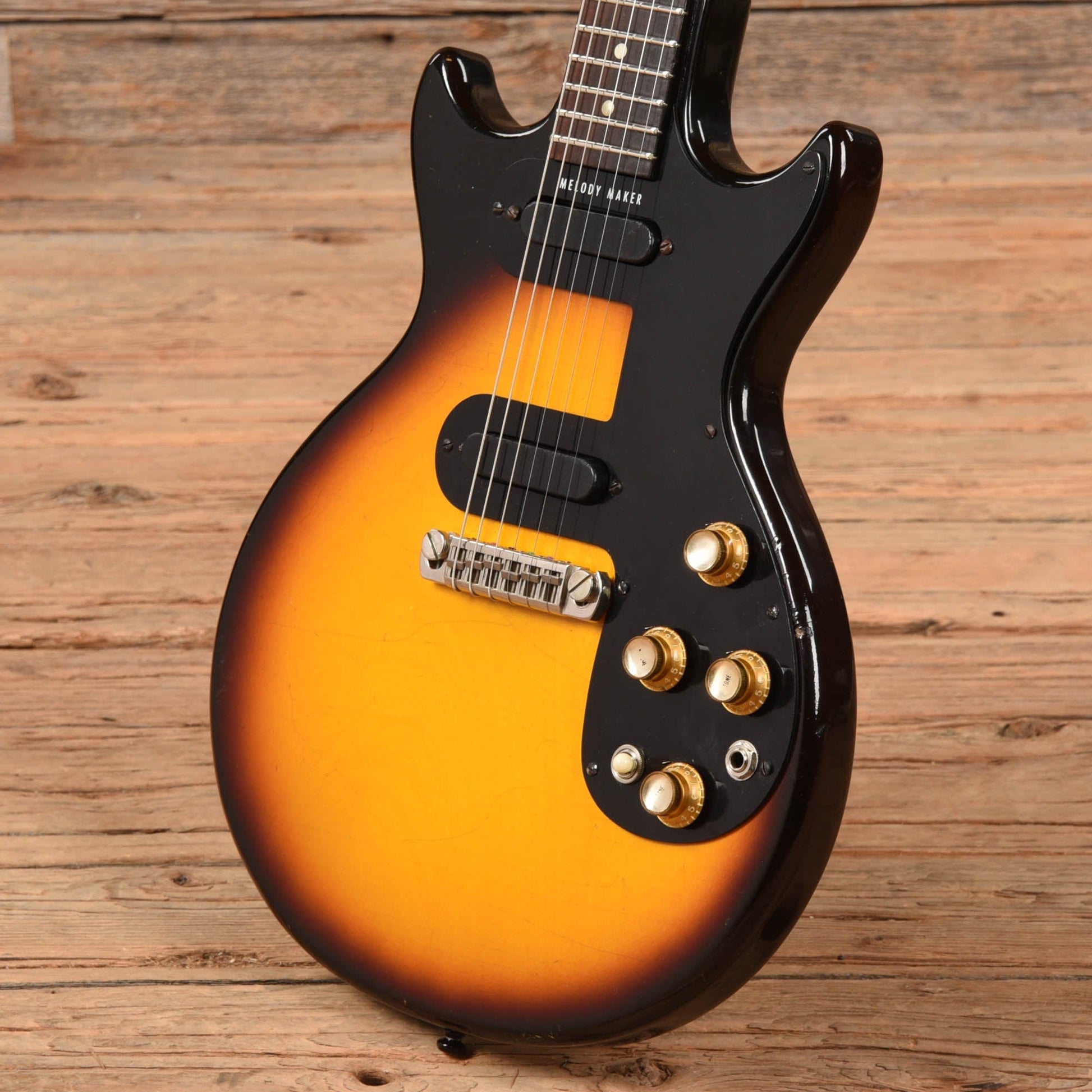 Gibson Melody Maker D Sunburst 1963 Electric Guitars / Solid Body