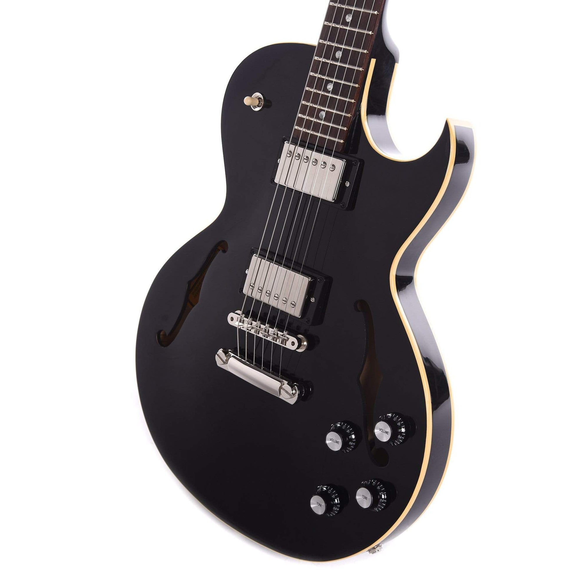 Gibson Memphis ES-235 Gloss Ebony Electric Guitars / Solid Body