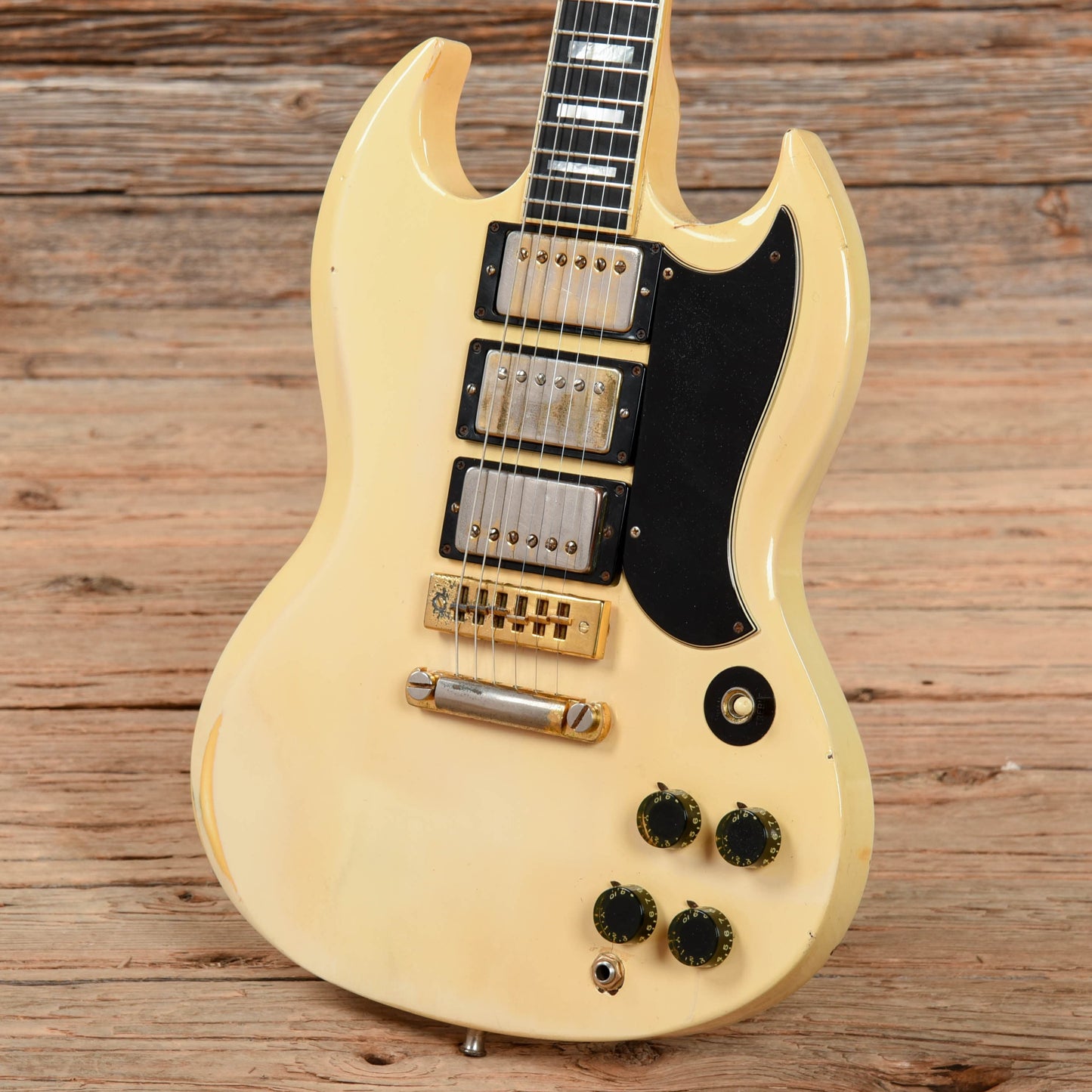 Gibson SG Custom White 1974 Electric Guitars / Solid Body