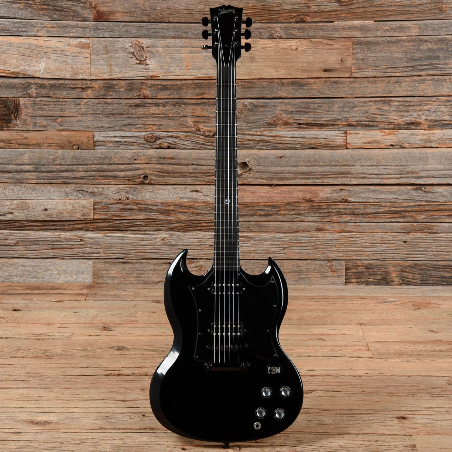 Gibson SG Gothic Black 2001 Electric Guitars / Solid Body