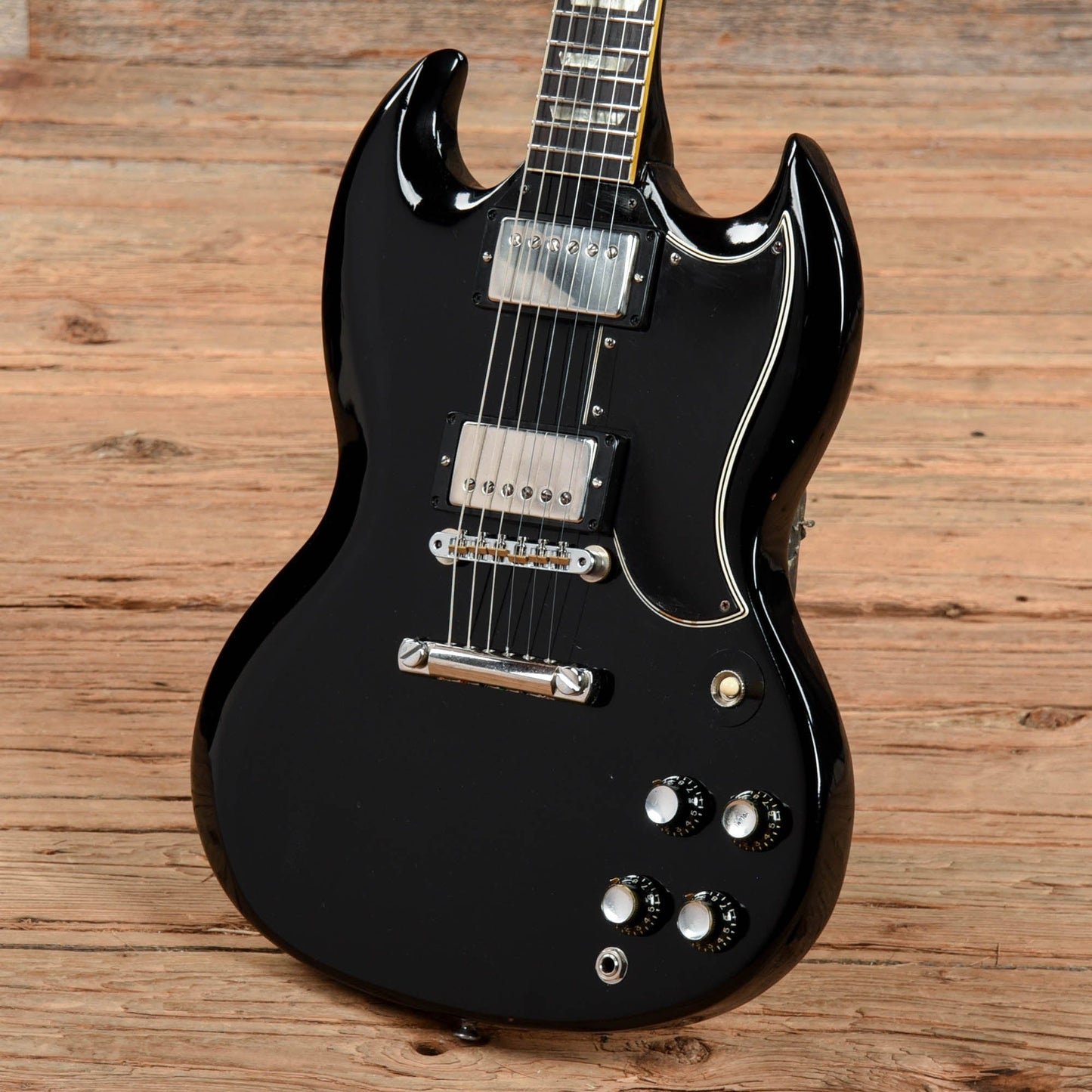 Gibson SG Standard Refin Black 1963 Electric Guitars / Solid Body