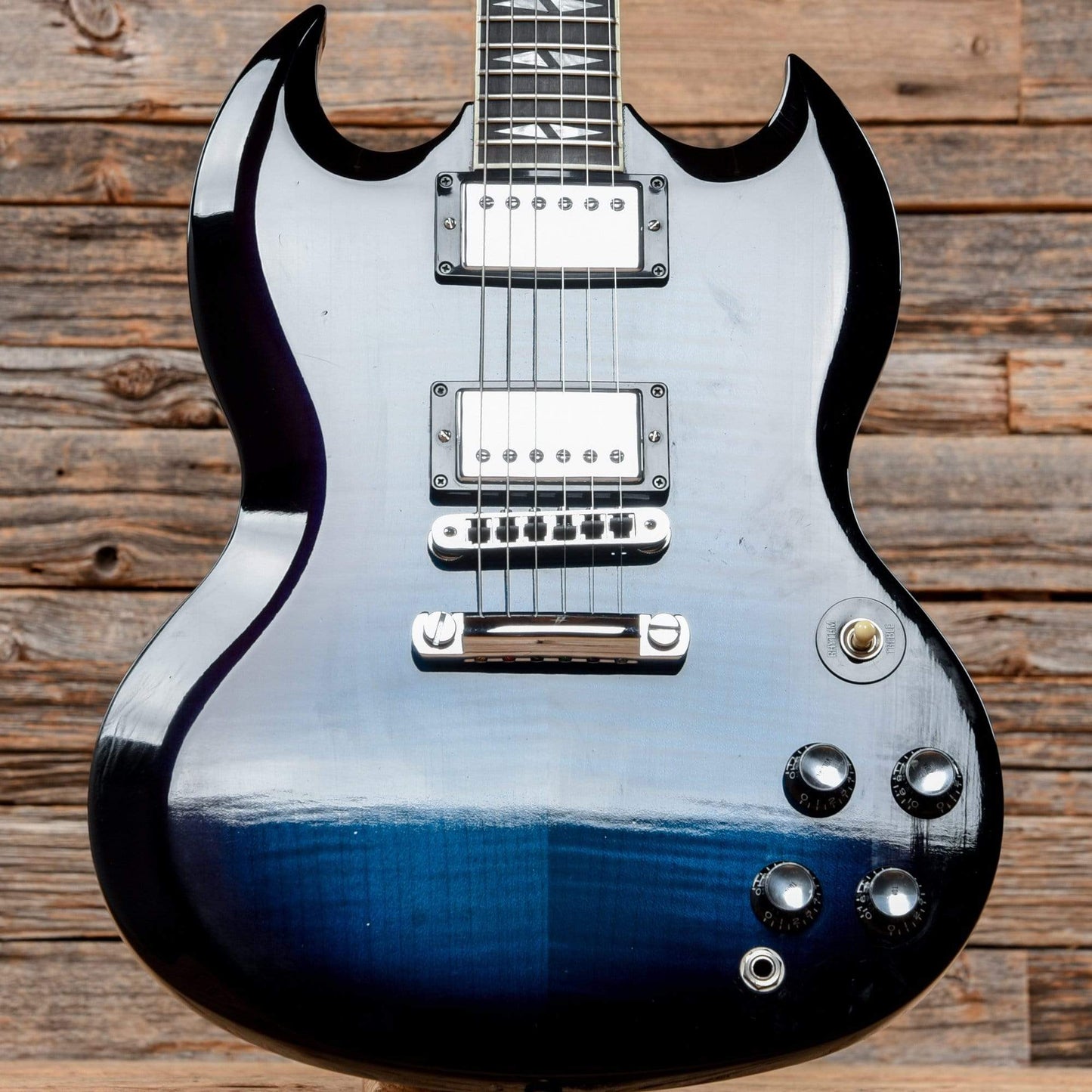 Gibson SG Supreme Blue Burst 2000 Electric Guitars / Solid Body