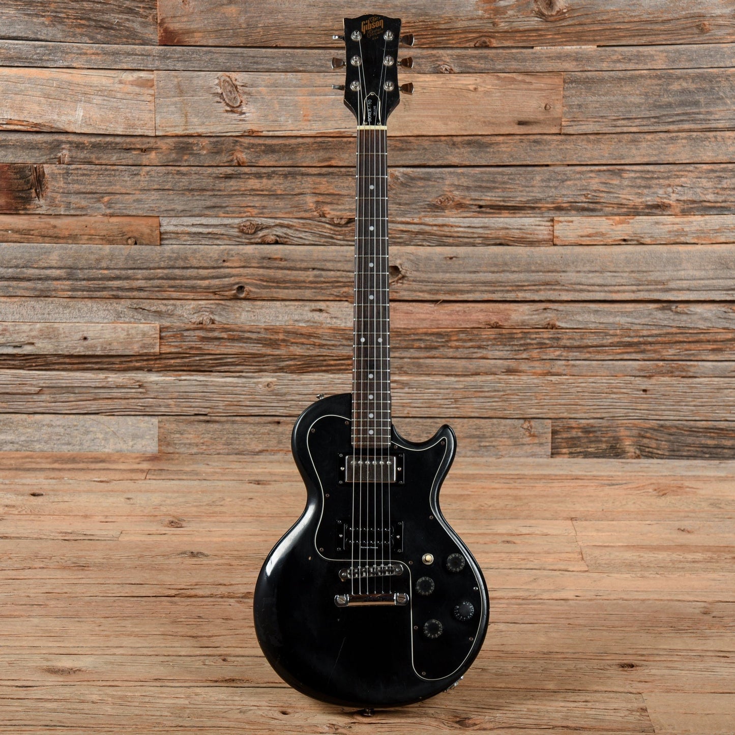 Gibson Sonex-180 Deluxe Ebony 1980 Electric Guitars / Solid Body