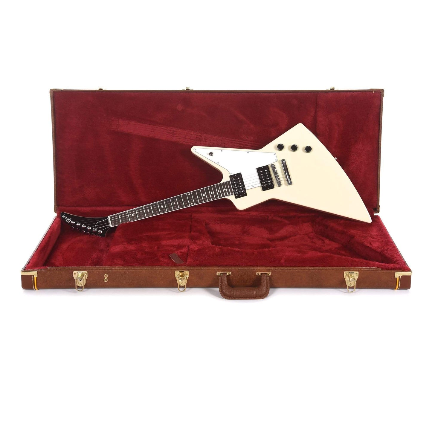 Gibson USA '70s Explorer Classic White Electric Guitars / Solid Body