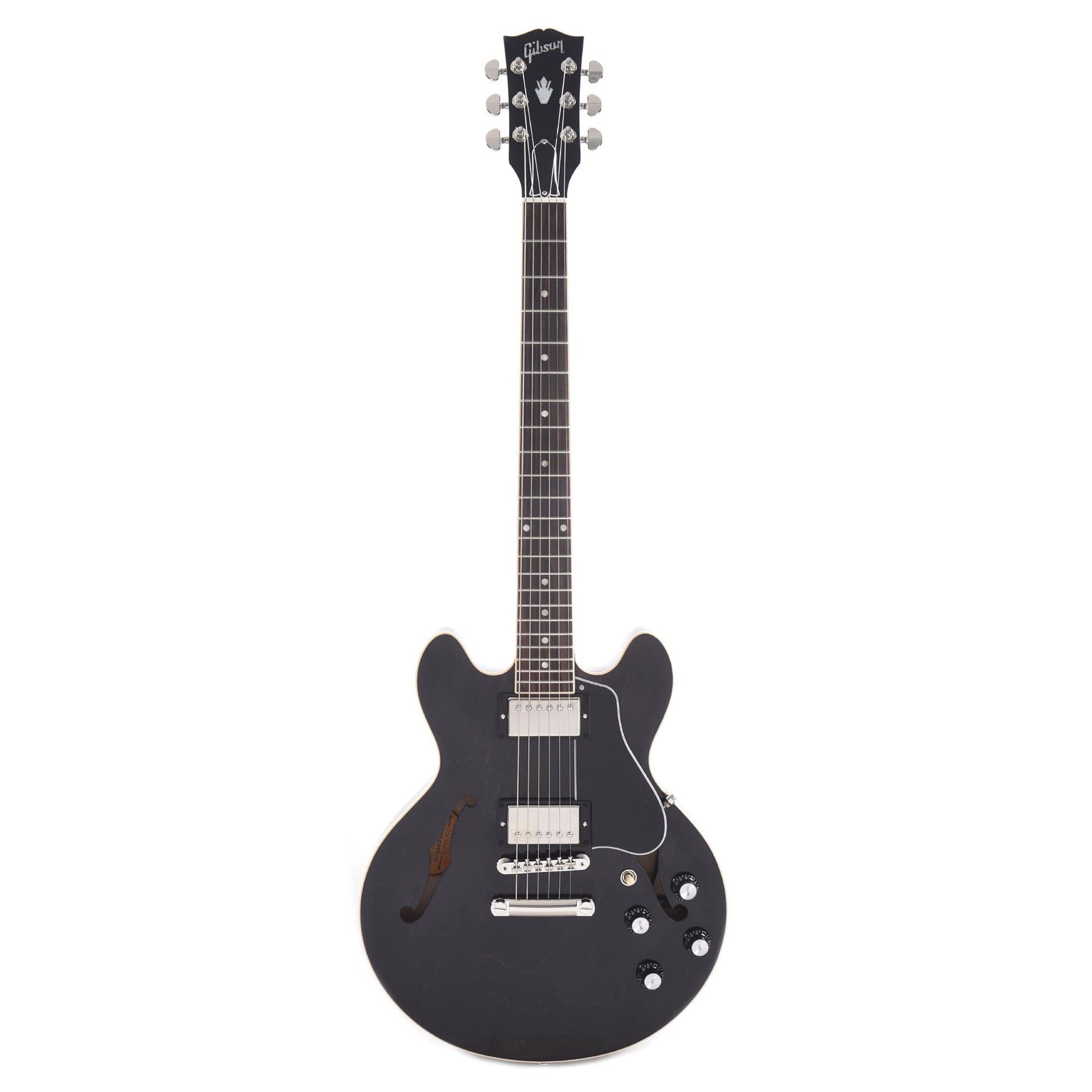 Gibson USA ES-339 Trans Ebony Electric Guitars / Solid Body