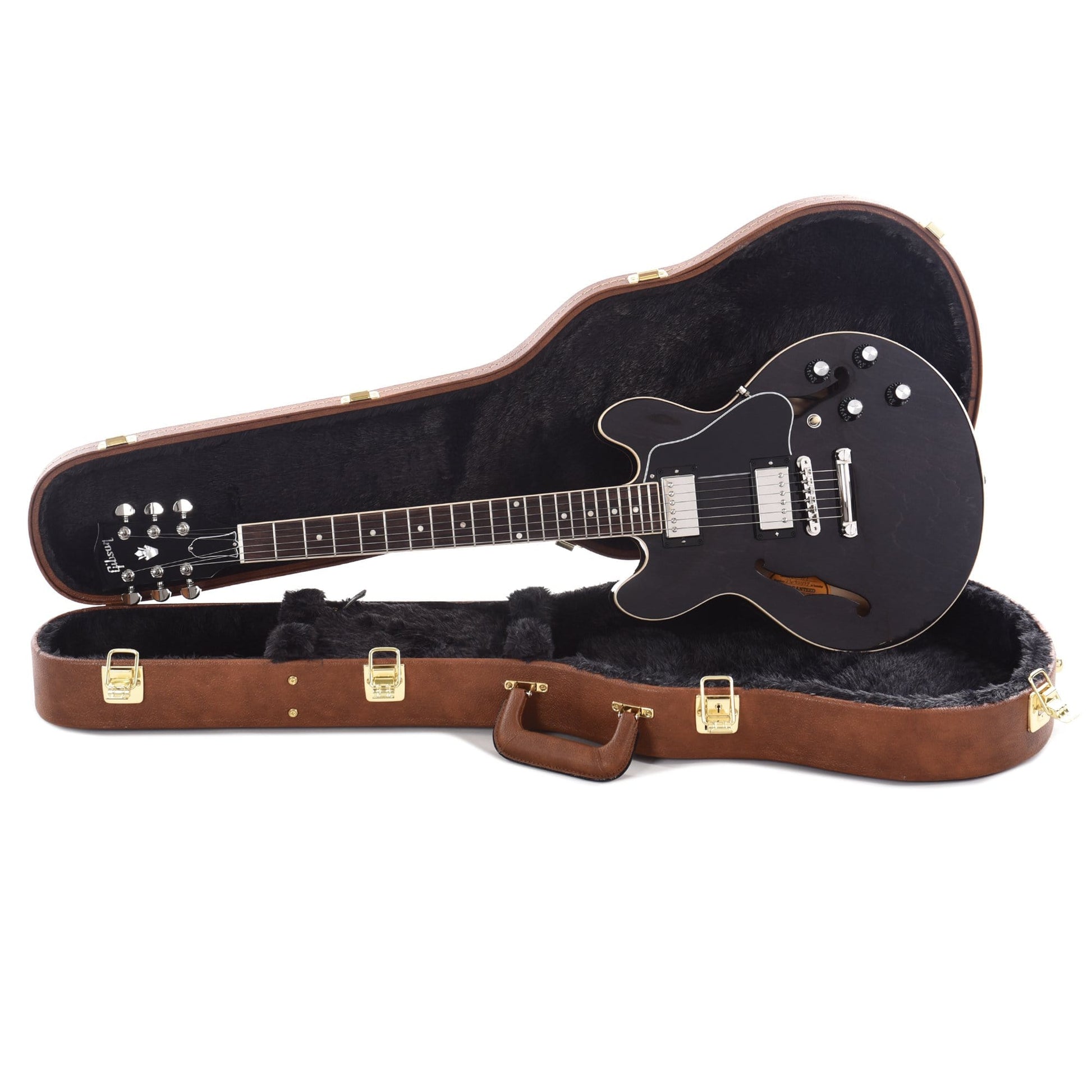 Gibson USA ES-339 Trans Ebony Electric Guitars / Solid Body