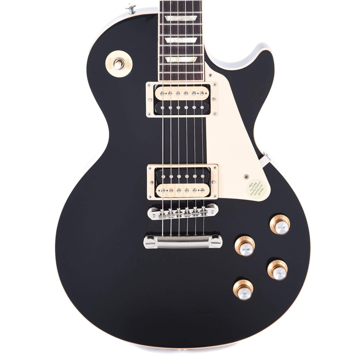 Gibson USA Les Paul Classic Ebony Electric Guitars / Solid Body